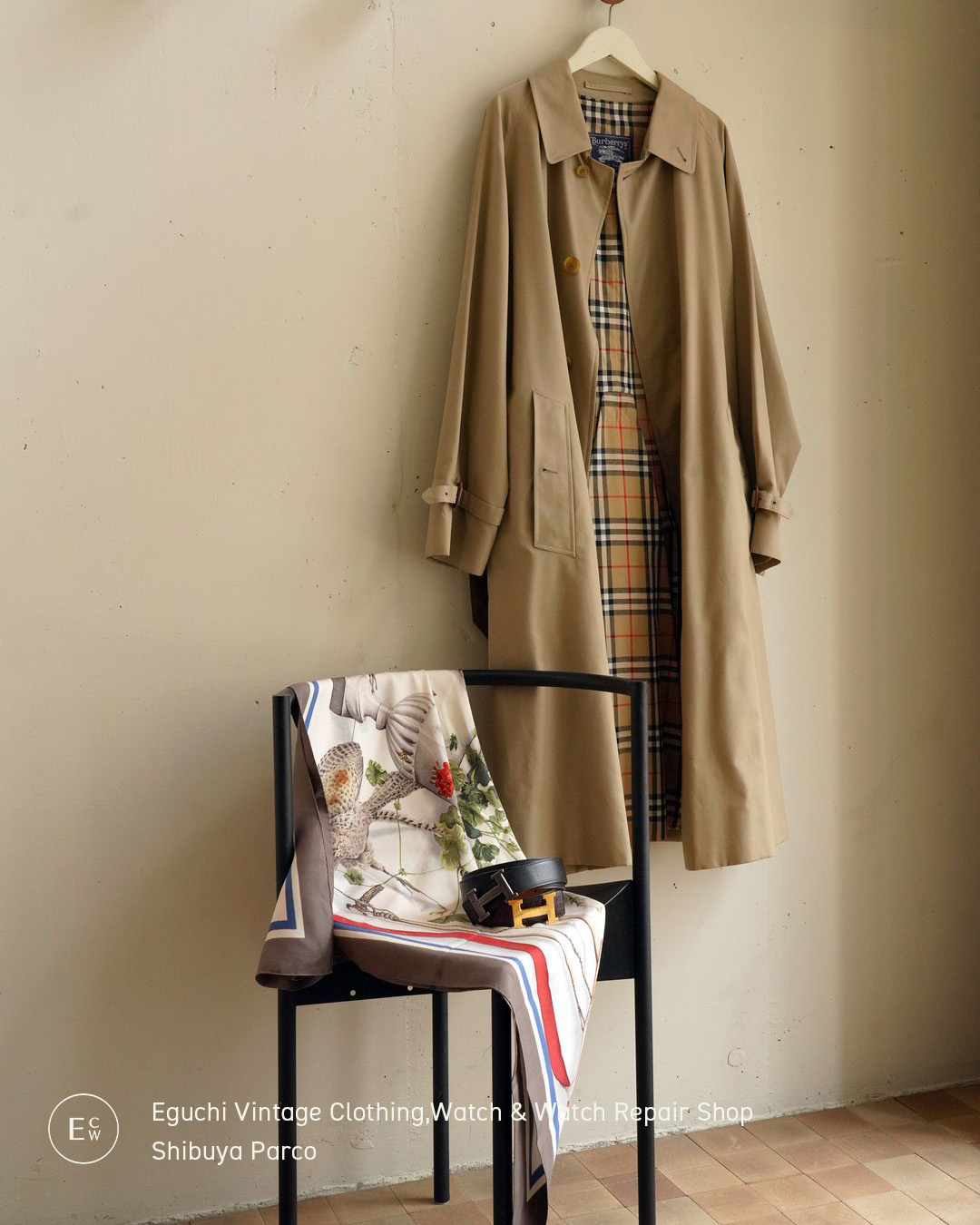 VINTAGE BURBERRY & HERMÈS COLLECTION BY 江口洋品店