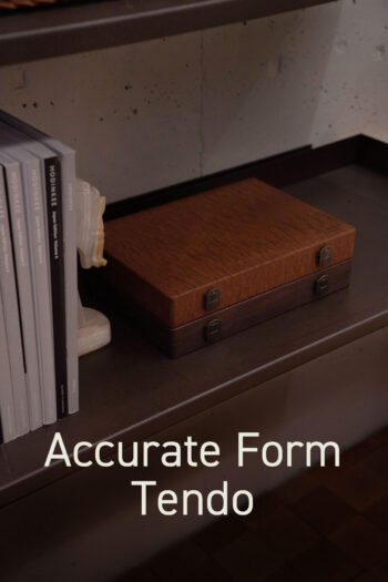 Accurate Form×天童木工 Watch & Jewelry Case Regular