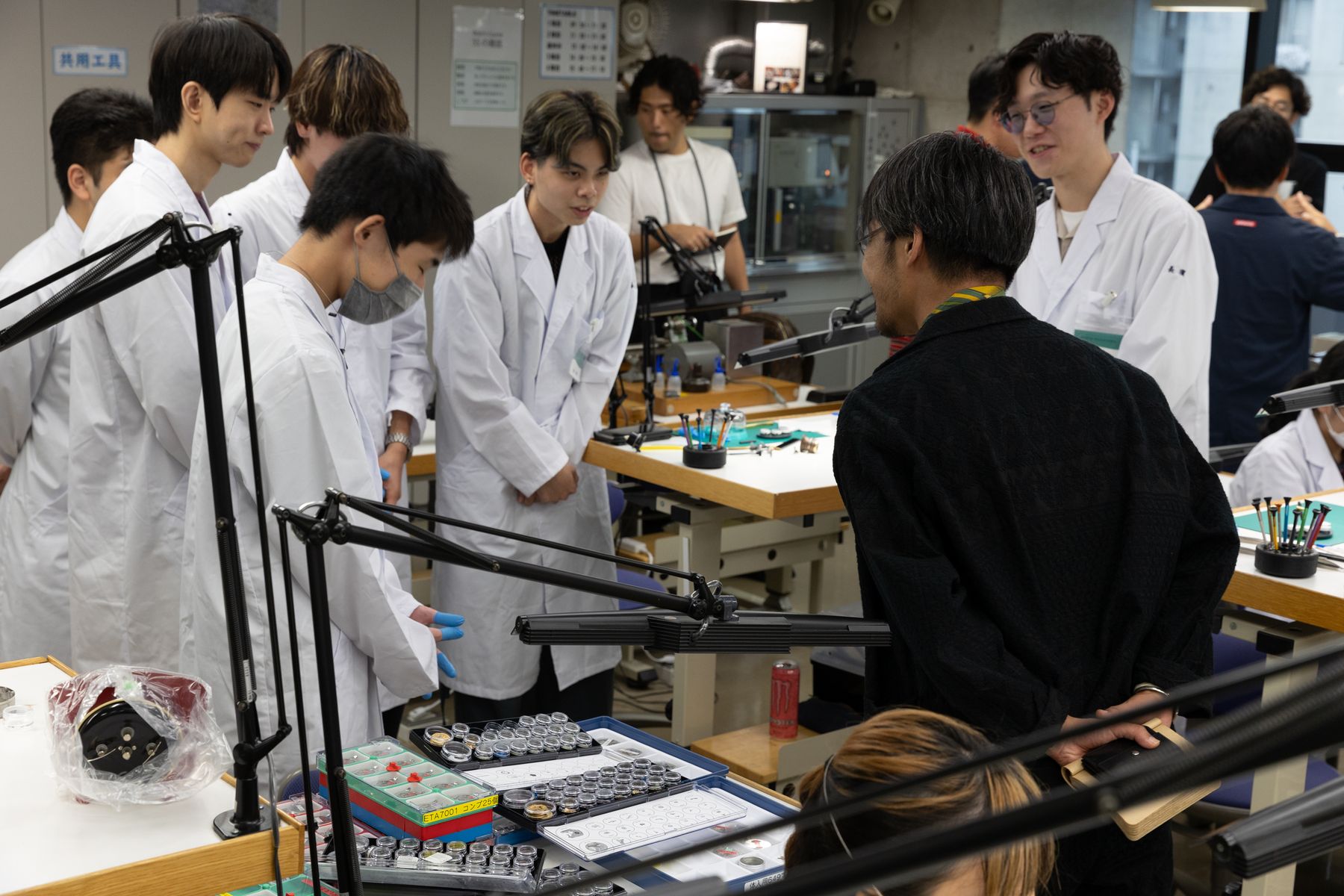 Watch Repair School 02 ヒコみずのジュエリーカレッジ大阪校