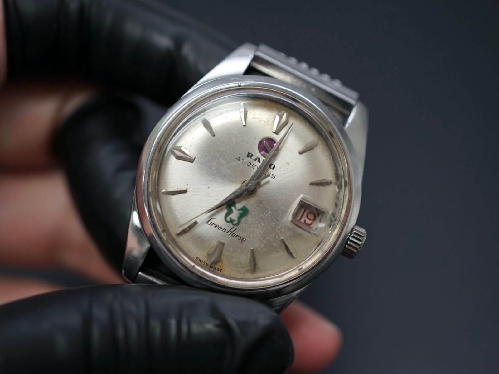 M*a様 K741 RADO Green Horse De Luxe 時計 自動 2205-3727>RADO GREEN HORSE DE LUXE | L o'clock