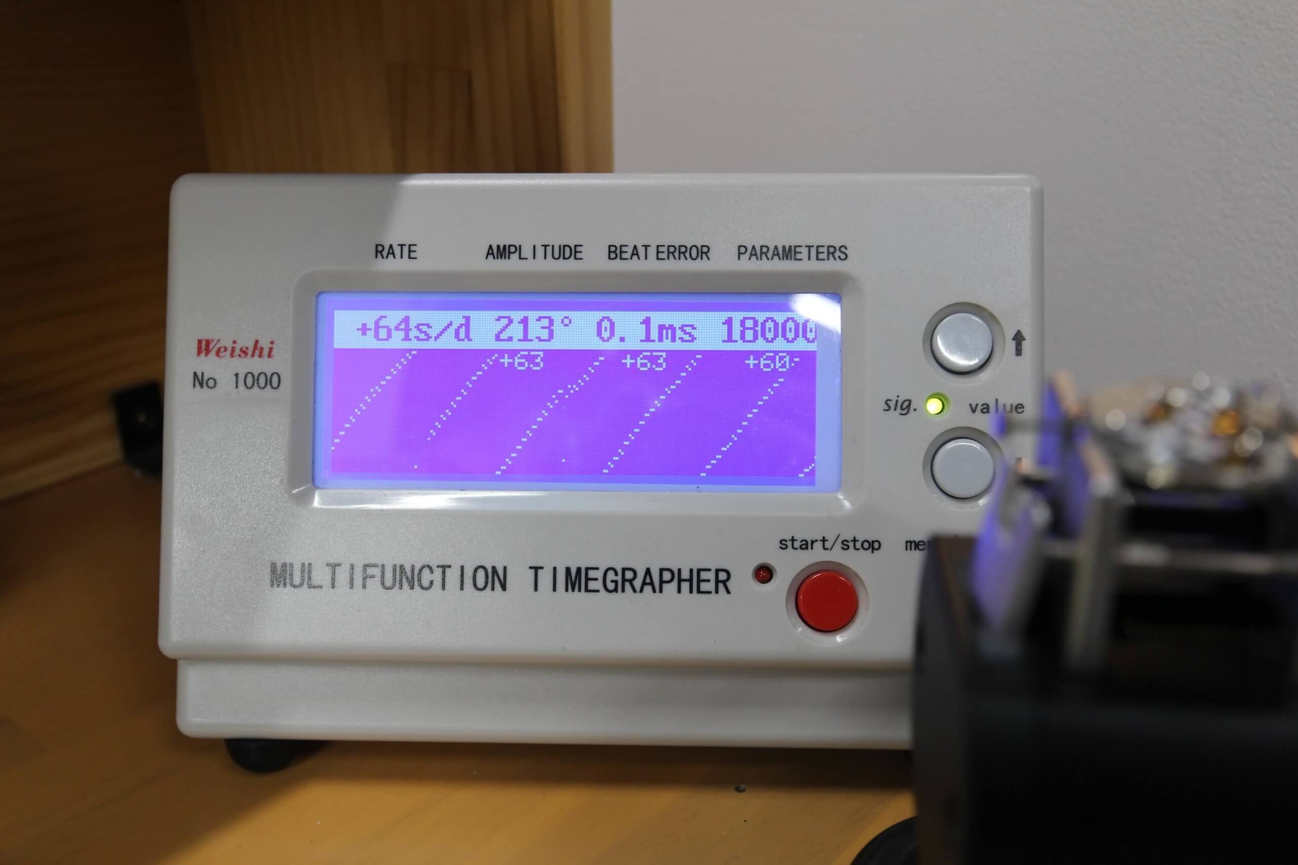 ムーブメント精度