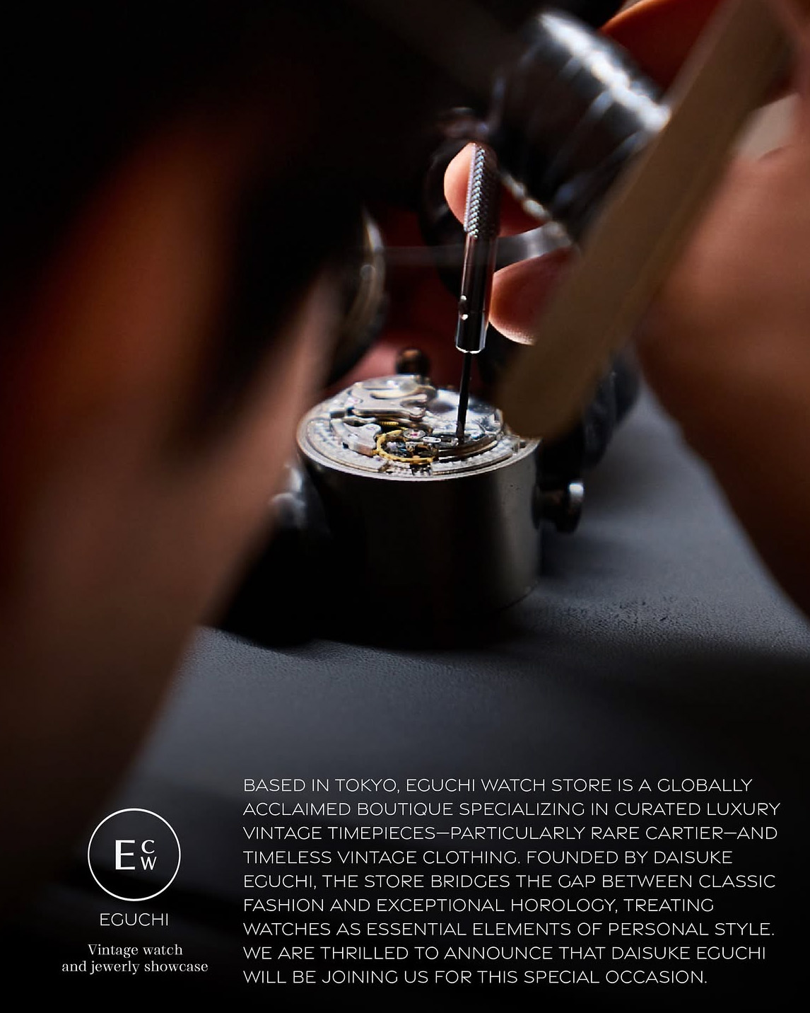 HOROLOGY with HODINKEE Japan — POGGY STYLE × Eguchi Watch in One Bangkok | 2026.8.22–23