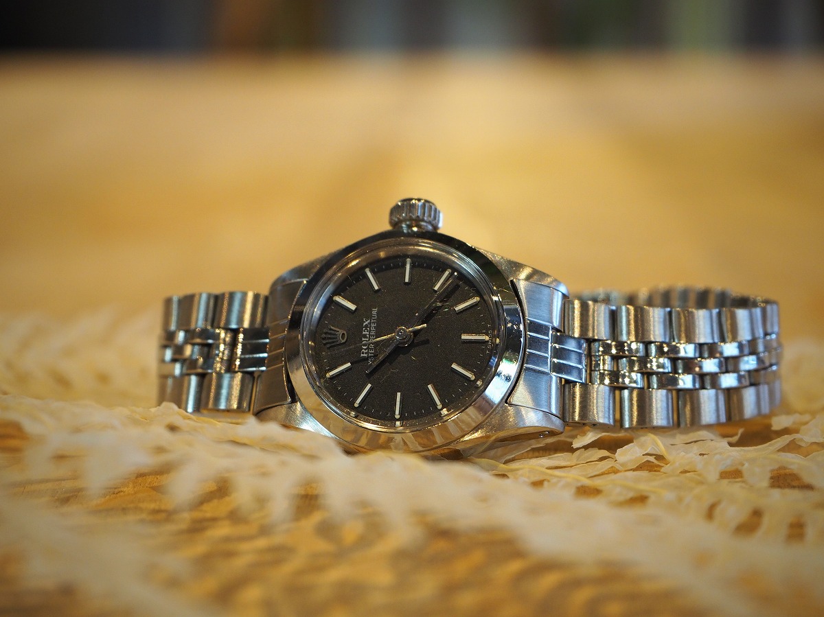 ROLEX オイスターパーペチュアル、ブラックダイヤル ロレックス/オイスターパーペチュアルデイト/マットブラック