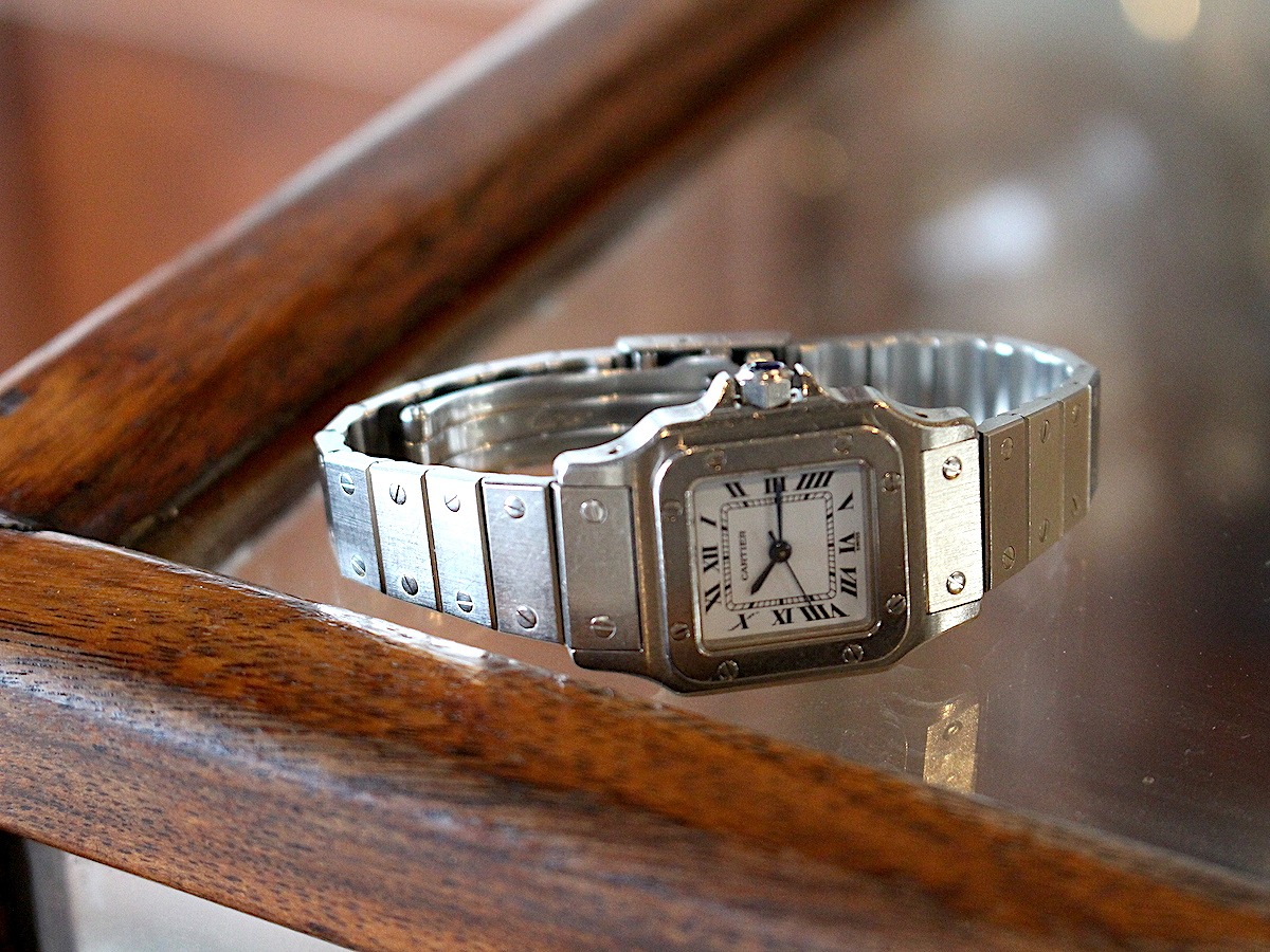 カルチェ　Cartier サントス　コマ カルチェ Cartier サントス コマ - メルカリ