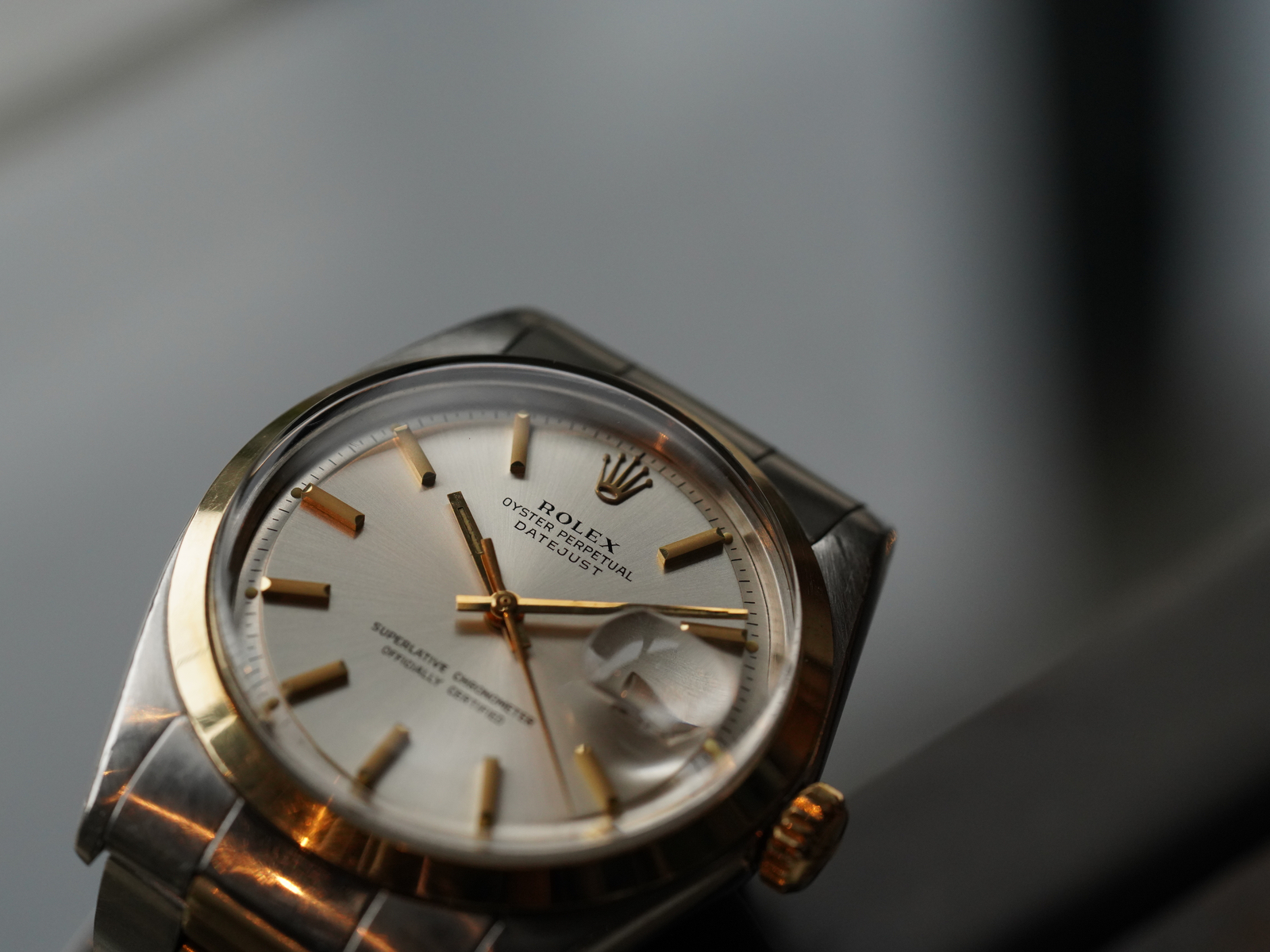 【ROLEX】オイスターパーペチュアルデイトRef.1600自動巻 ヴィンテージ ROLEX【1967年製】オイスター パーペチュアル デイト Ref.1500
