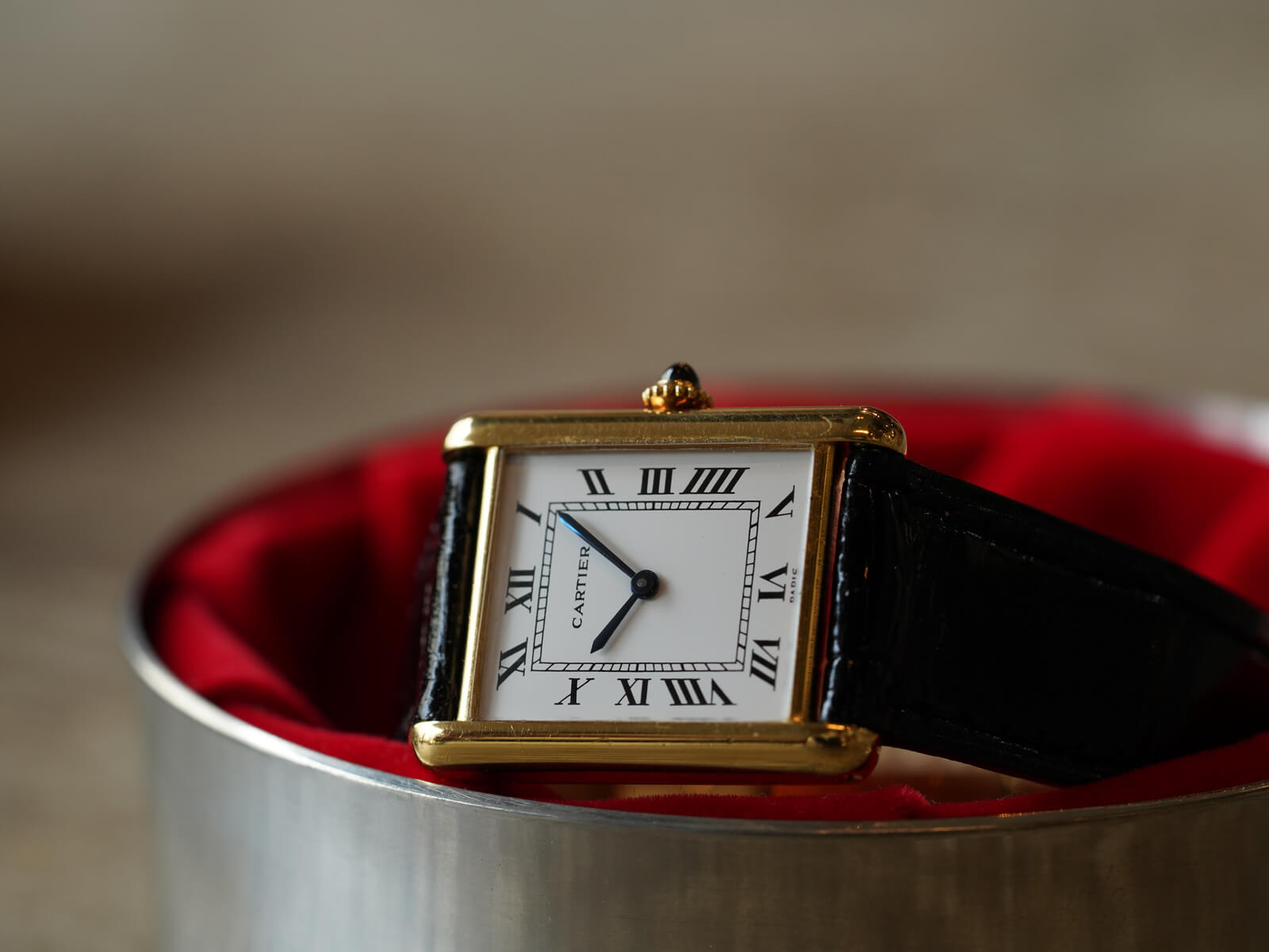 保証書付♪Cartier◆プルミエールドゥカルティエ CT0112S 006 Cartier - 【国際保証書】カルティエ タンクフランセーズ SM