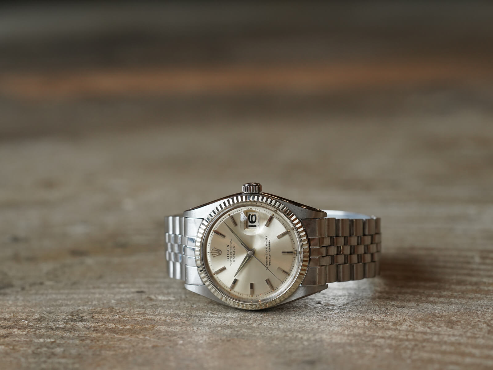 ロレックス/デイトジャスト/シルバー/クロノメーター/Rolex