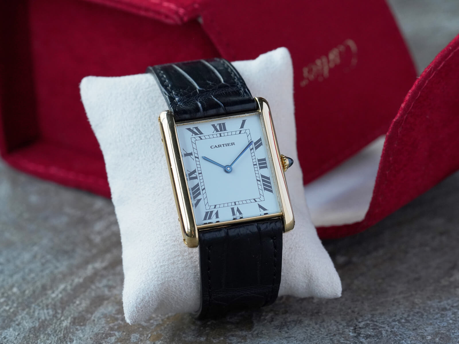 CARTIER カルティエ　時計　タンク　収納ボックス 中古】CARTIER TANK OBUS LARGE MODEL CPCP カルティエ タンク