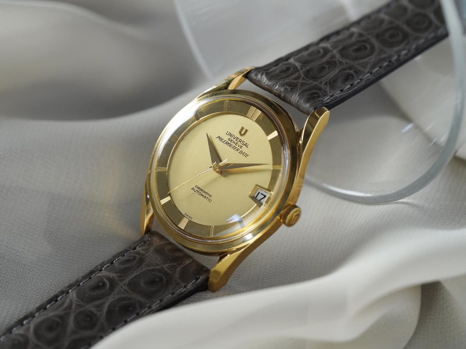 稼働品／Universal Geneve Polerouter ポールルーター UNIVERSAL GENEVE POLEROUTER – TIMEANAGRAM