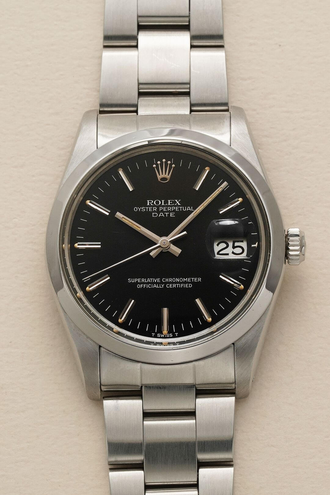 ロレックスROLEXオイスターパーペチュアル　黒 76193 ブラック ROLEX（ロレックス）オイスターパーペチュアル