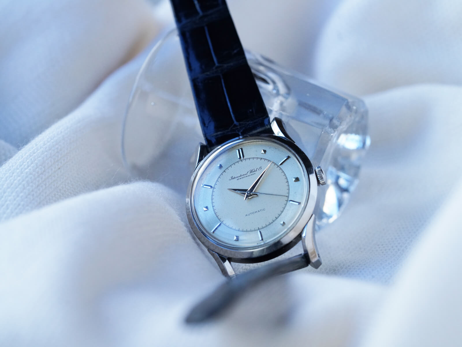 IWC/オールドインター/ボンベイケース/バレットドットツートン
