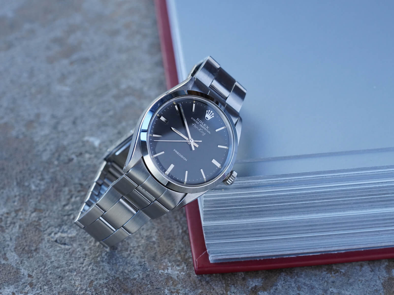 専用 OH済 ROLEX OYSTER PERPETUAL Air-King ロレックス/エアキング/オイスターパーペチュアル/ブルー