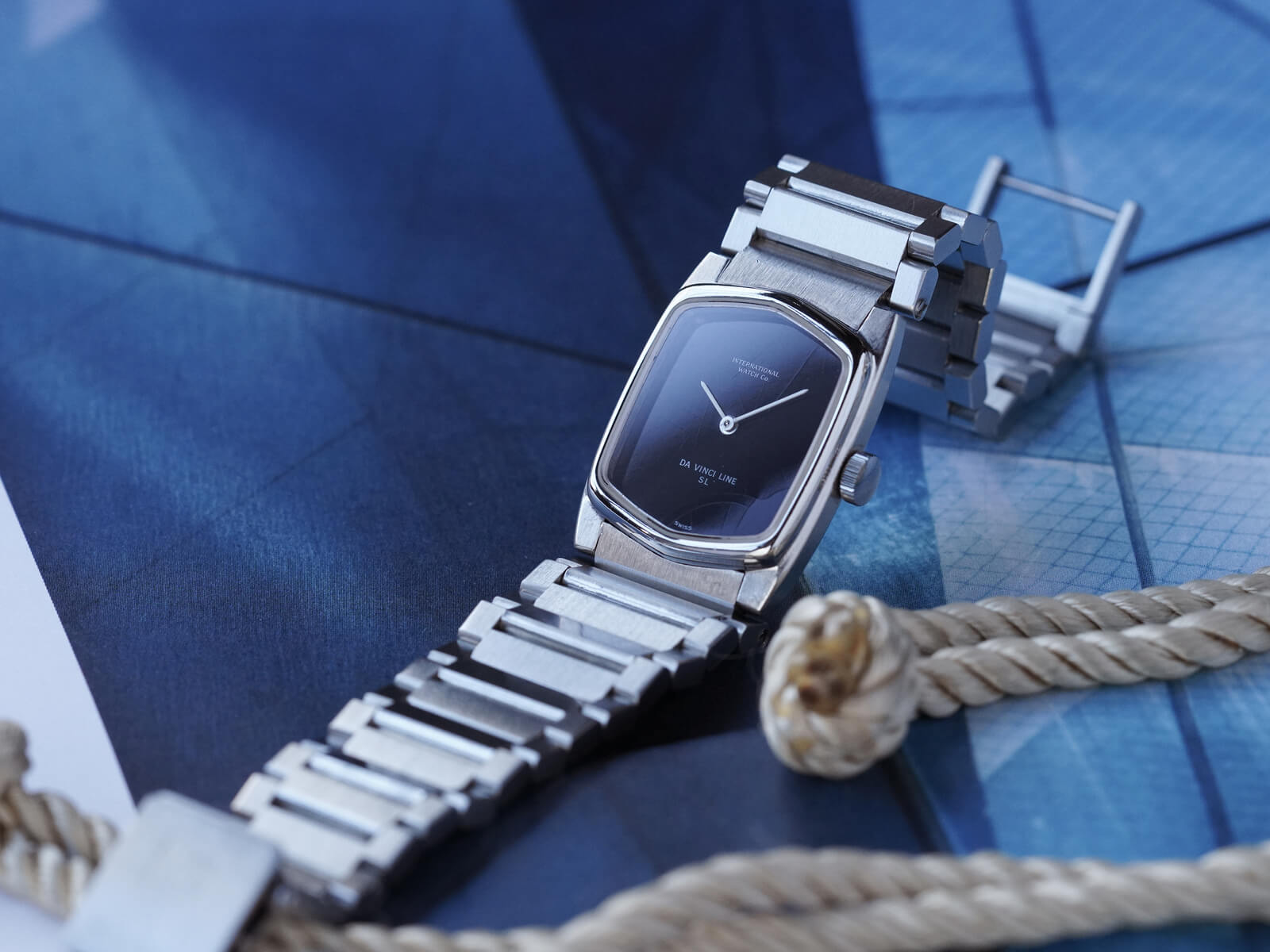IWC/ダヴィンチSL/ヘキサゴンケース/ブラックダイヤル