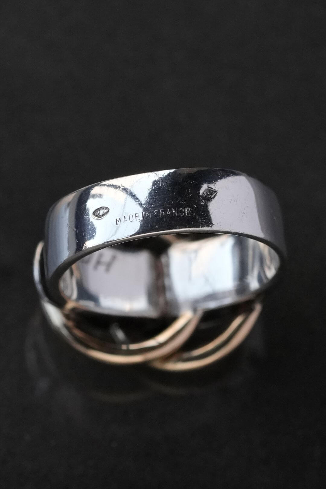 エルメス/ドゥザノーリング/Hermes/Deux anneaux/Gold&Silver