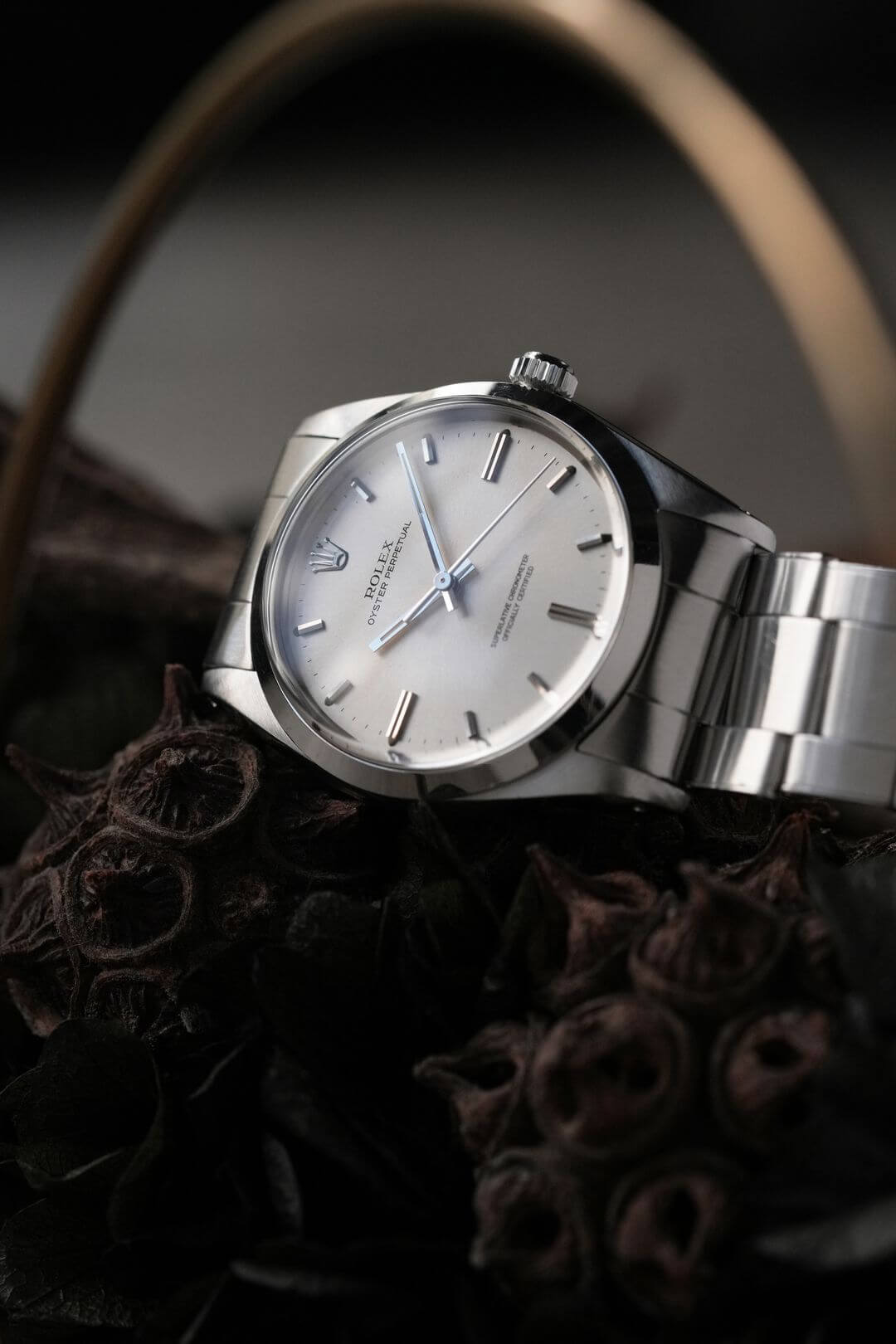 Rolex オイスターパーペチュアルビックアラビアシルバー　※最終お値下げ※ ロレックス/ビッグオイスターパーペチュアル/シルバーダイヤル