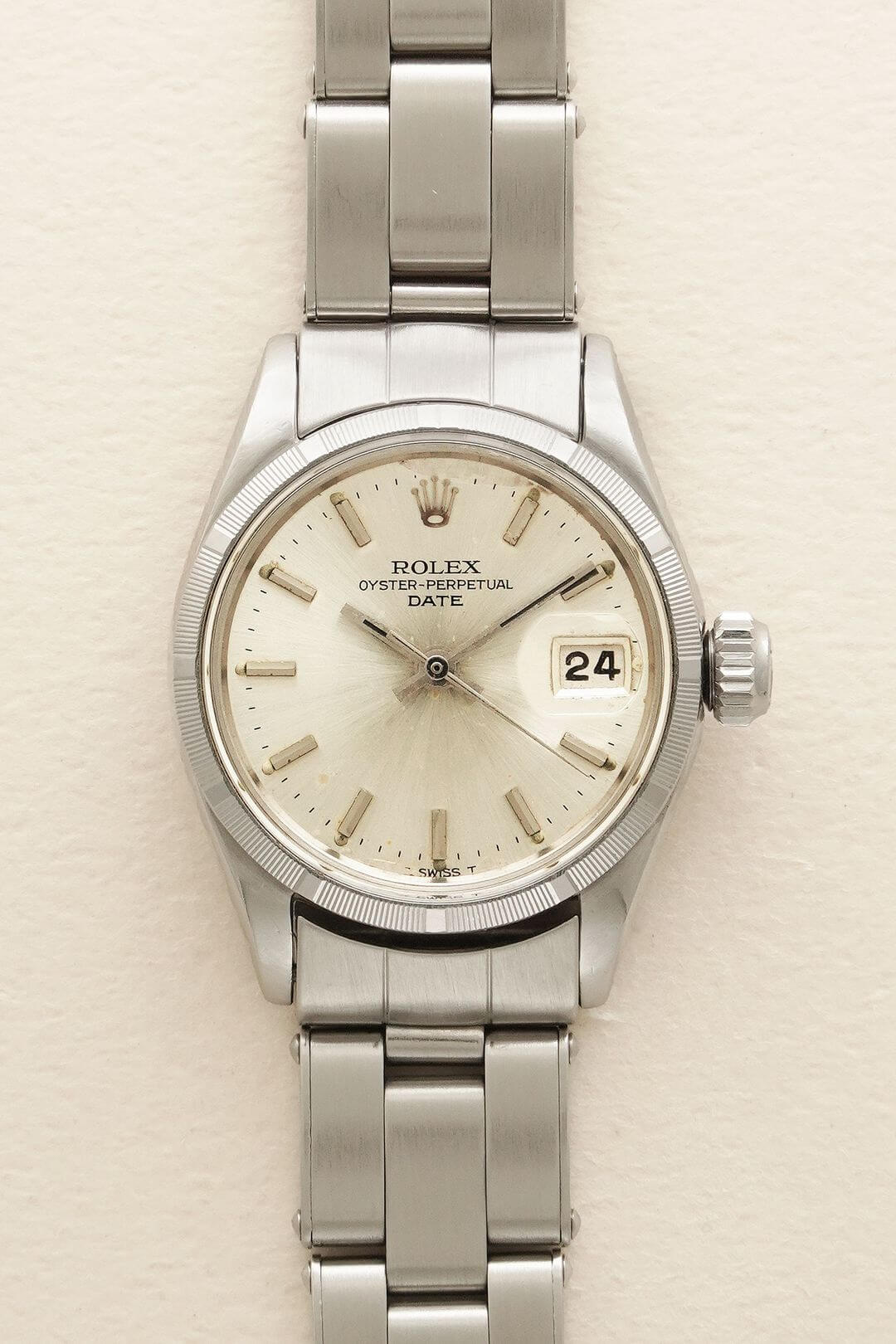 ROLEX CAL. 1525 79502番歯車+ツツカナ ロレックス/オイスターパーペチュアルデイト/シルバーダイヤル