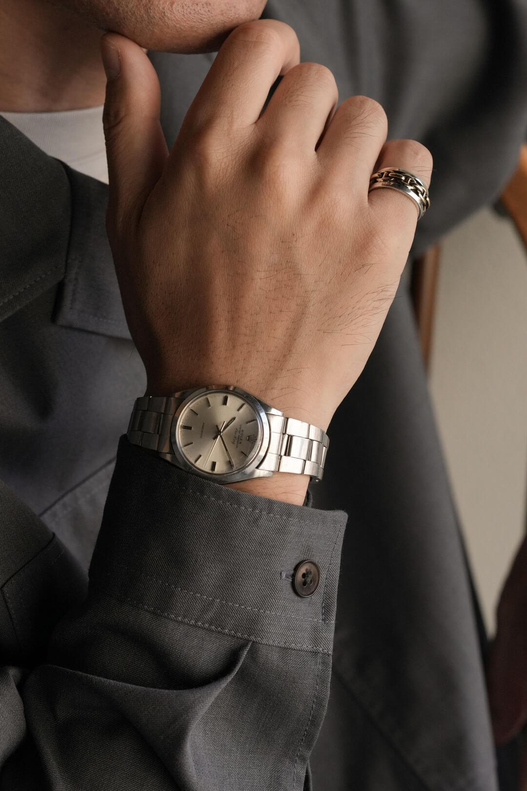 エルメス/シェーヌダンクル リング/Hermes/Chaine d'Ancre ring