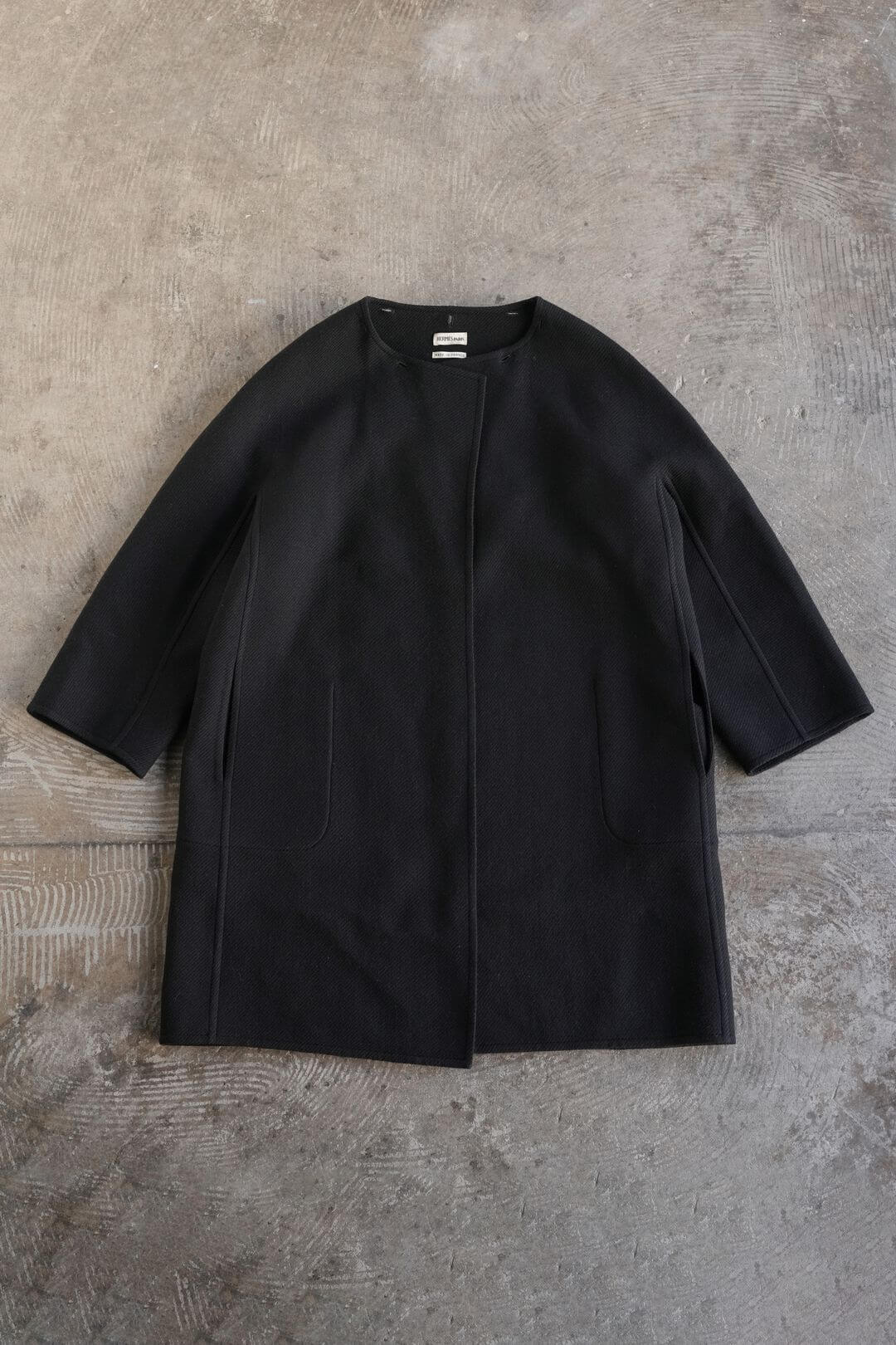 【上質な着心地】HERMESオーバーコート エルメス/マルジェラ期/ウール/オーバーコート/ロングコート