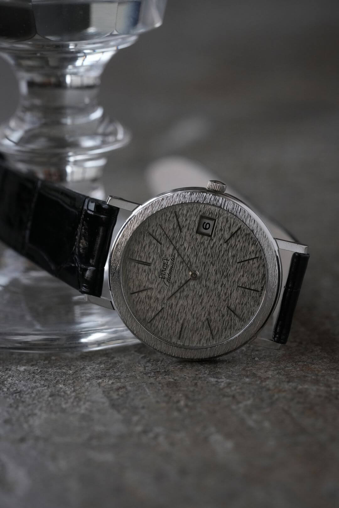 PIAGET　ピアジェ　時計ケース　正規品　中古 ピアジェ ラウンドケース 18金無垢 1994年製 手巻き 120周年記念