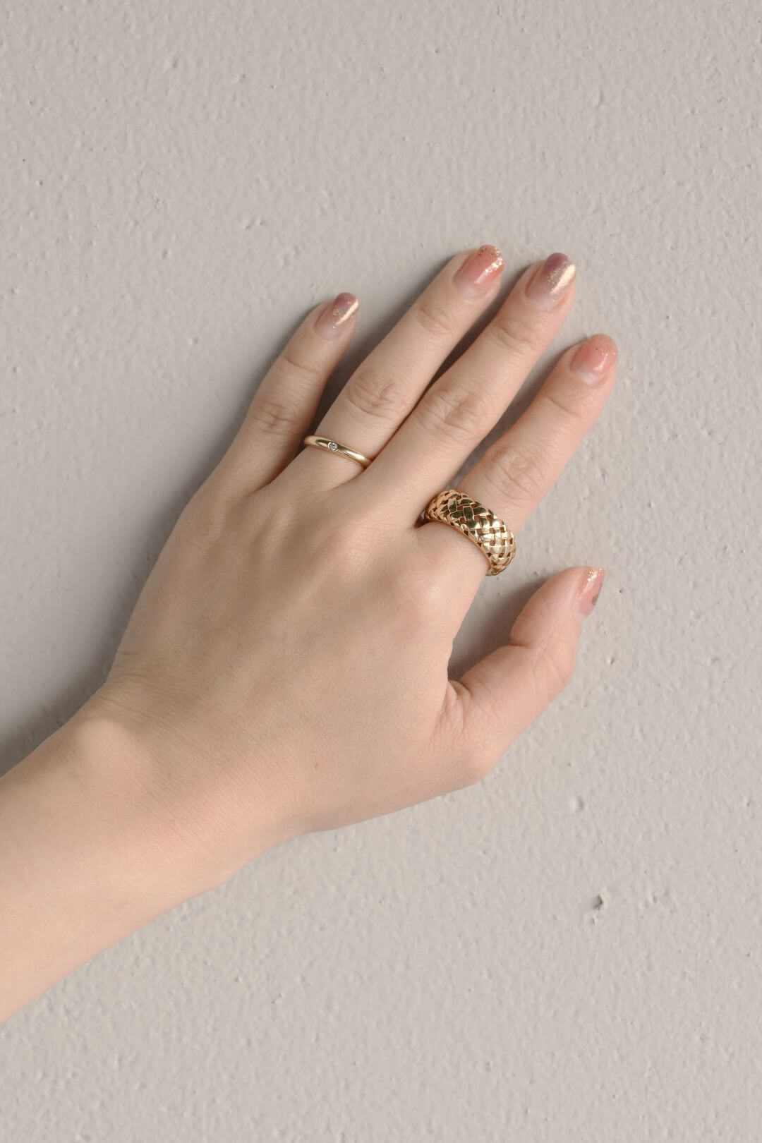 ◆VINTAGE◆【Tiffany & Co】ミネヴァリー*リング TIFFANY&Co. ティファニー ミネヴァリー リング 指輪 11号 18金