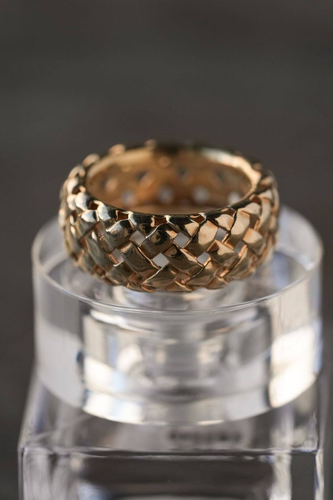 ◆VINTAGE◆【Tiffany & Co】ミネヴァリー*リング TIFFANY&Co. ティファニー ミネヴァリー リング 指輪 11号 18金