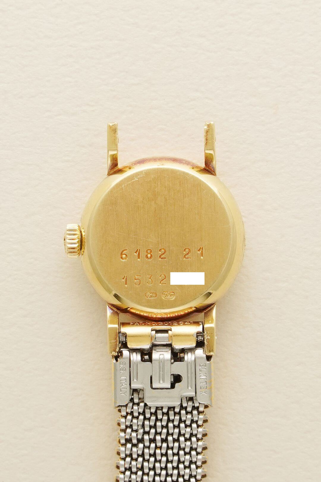 ジャガールクルト/ロングラグラウンドケース/ゴールドダイヤル