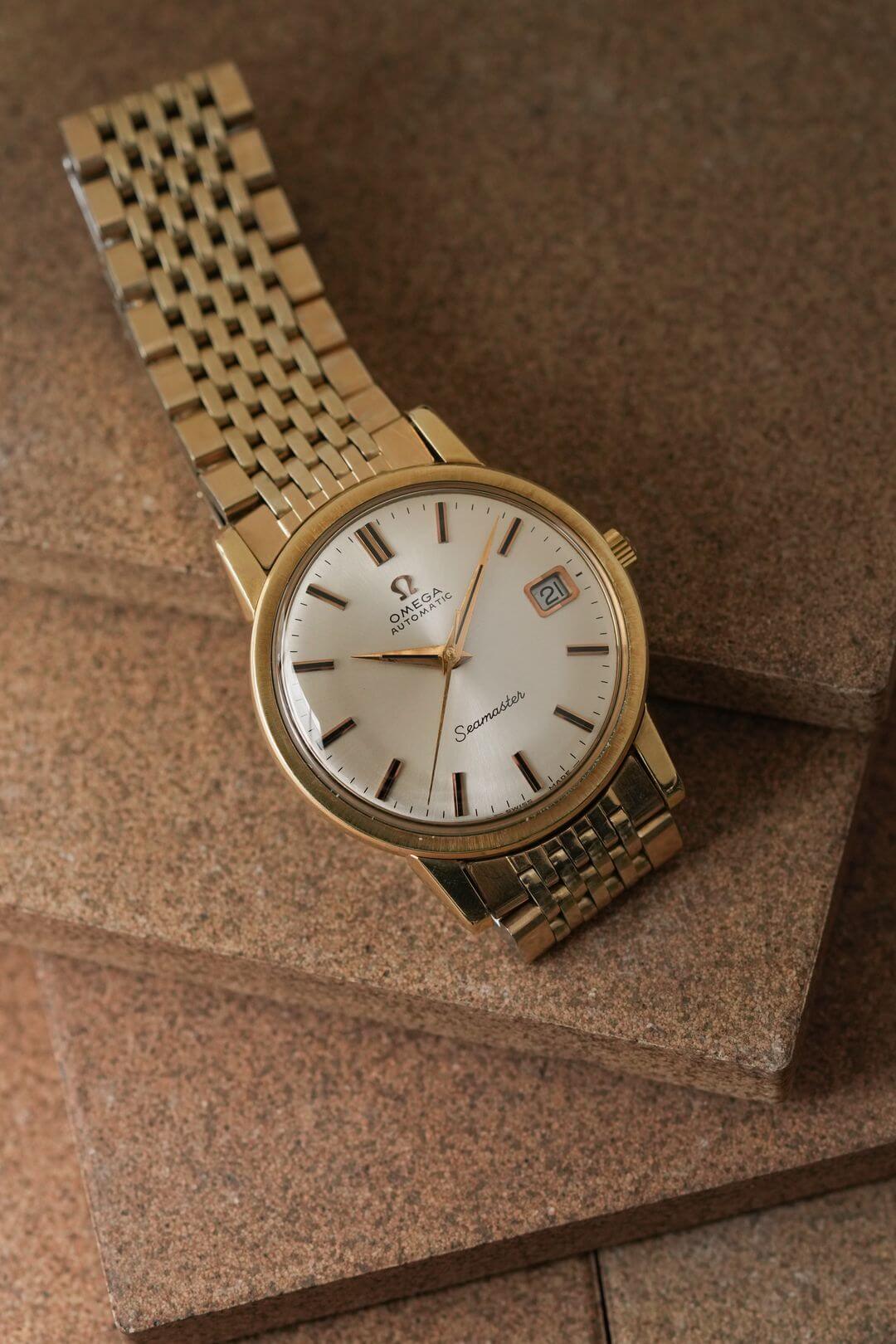 美品 OMEGA Seamaster 手巻き時計 シルバー　#14 オメガ シーマスター 1962年製 Ref.14762SC61 シルバーダイヤル