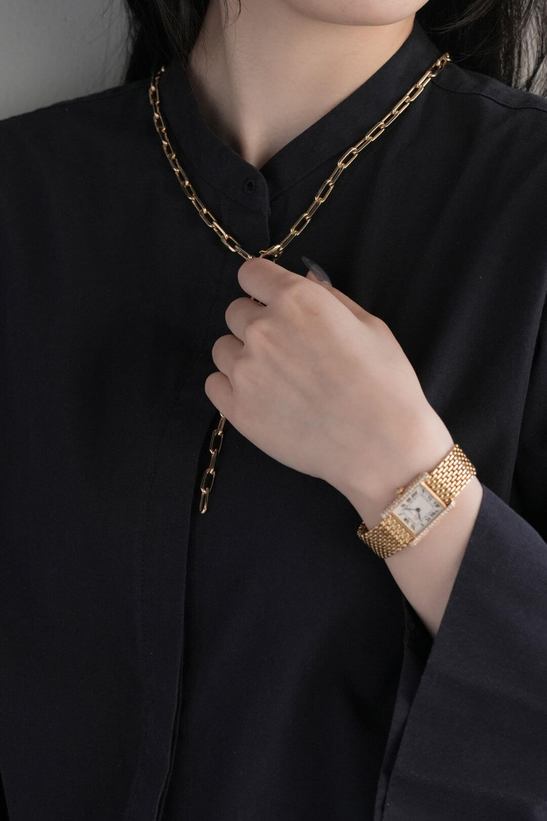 カルティエ　サントスドゥカルティエ　ネックレス　イエローゴールド Cartier Cartier カルティエ サントスドゥカルティエ ネックレス