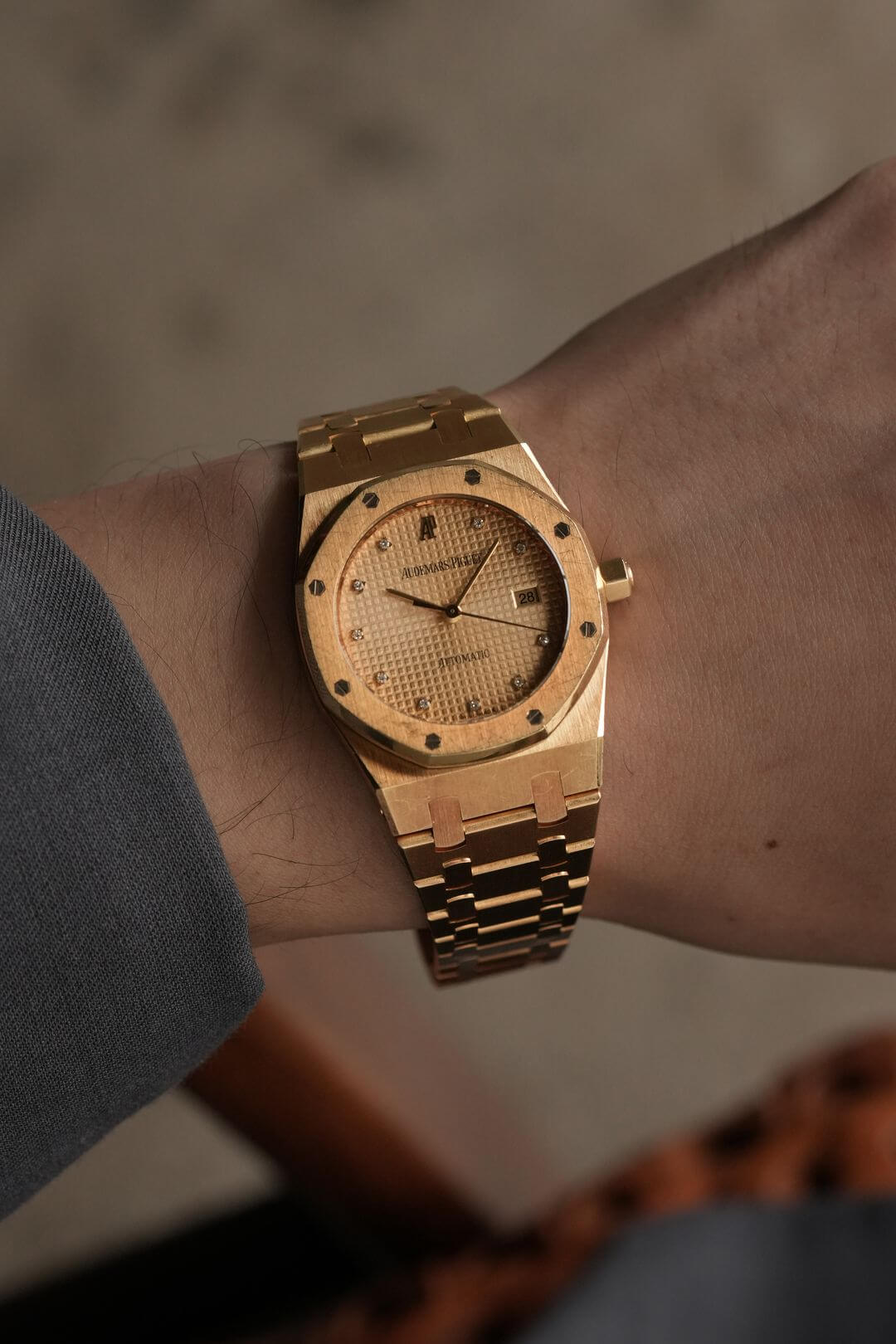 【AUDEMARS PIGUET】オーデマピゲ グランドタペストリー キーリング オーデマピゲ/ロイヤルオークデイト/タペストリーゴールド