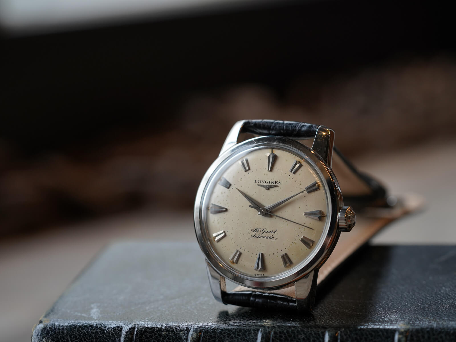 ロンジン/オールガード/クサビアイボリーダイヤル/Longines/All