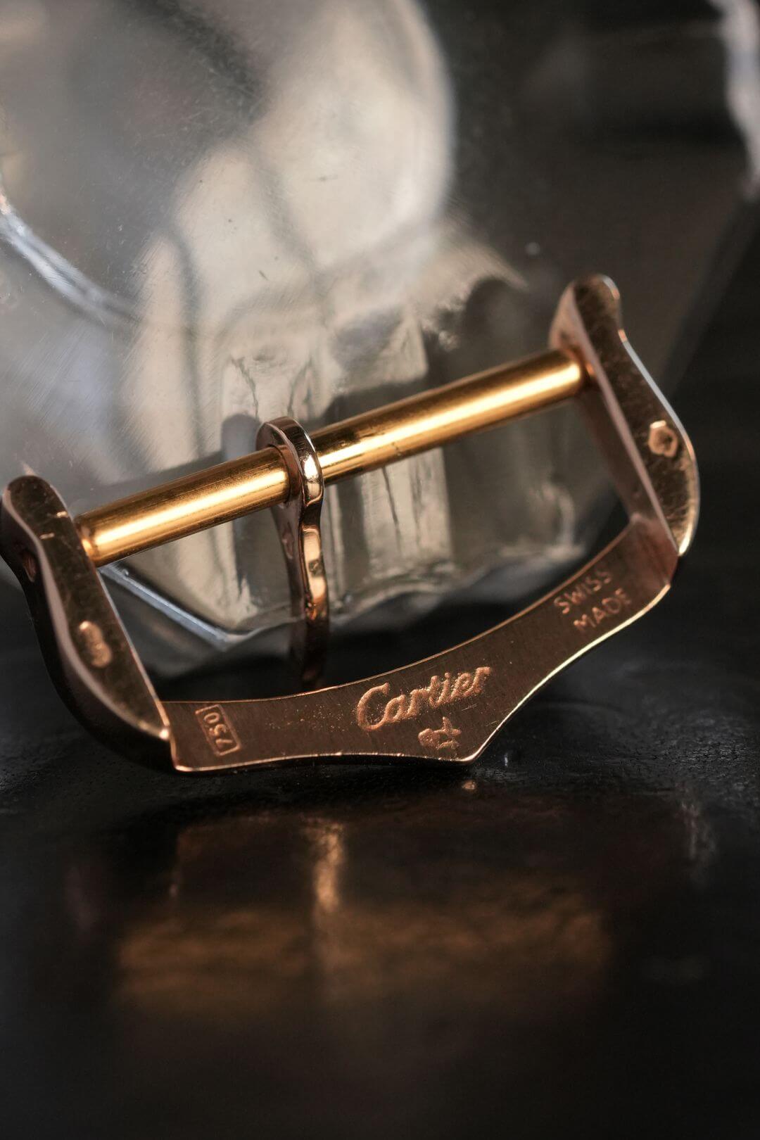 カルティエ/純正尾錠/18KYG/18mm/Cartier/Yellow Gold Ardillon