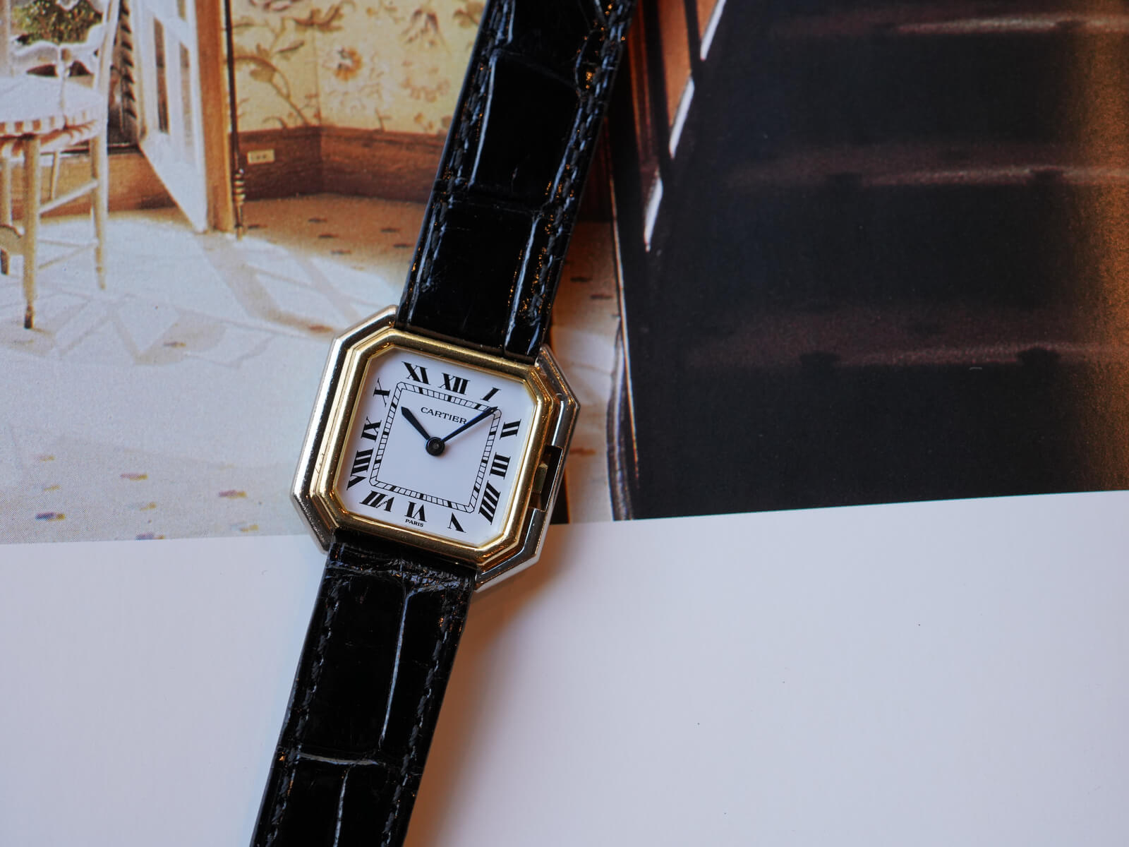 1657 Cartier カルティエ ベルト リザード ヴィンテージ Vintage Cartier Watch Fair in BAYCREW'S STORE OUTLET