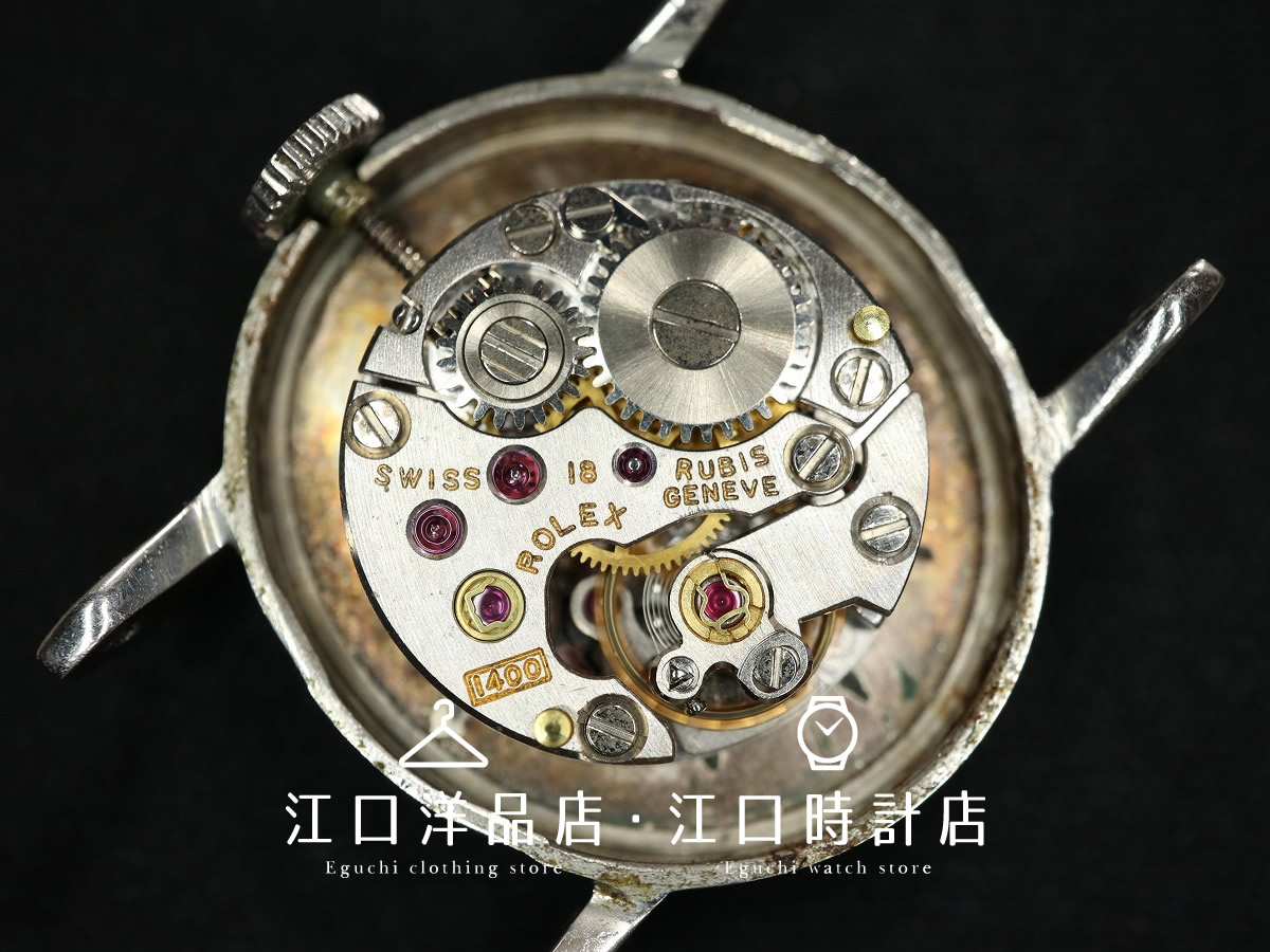 ロレックス/プレシジョン/オーバルケース/シルバーダイヤル/SS