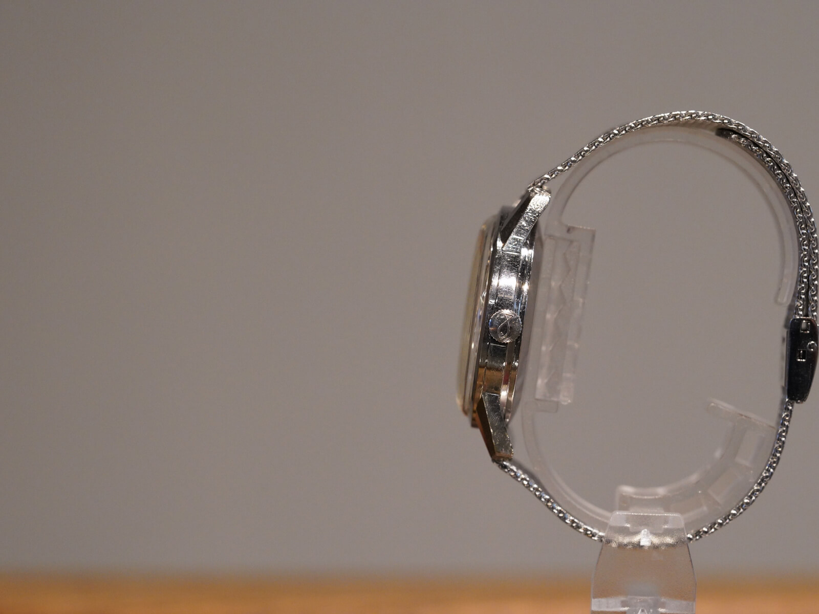 【超美品】IWC オールドインター  手巻  メッシュブレス IWC オールドインター 18KWG 18金無垢ホワイトゴールドケース