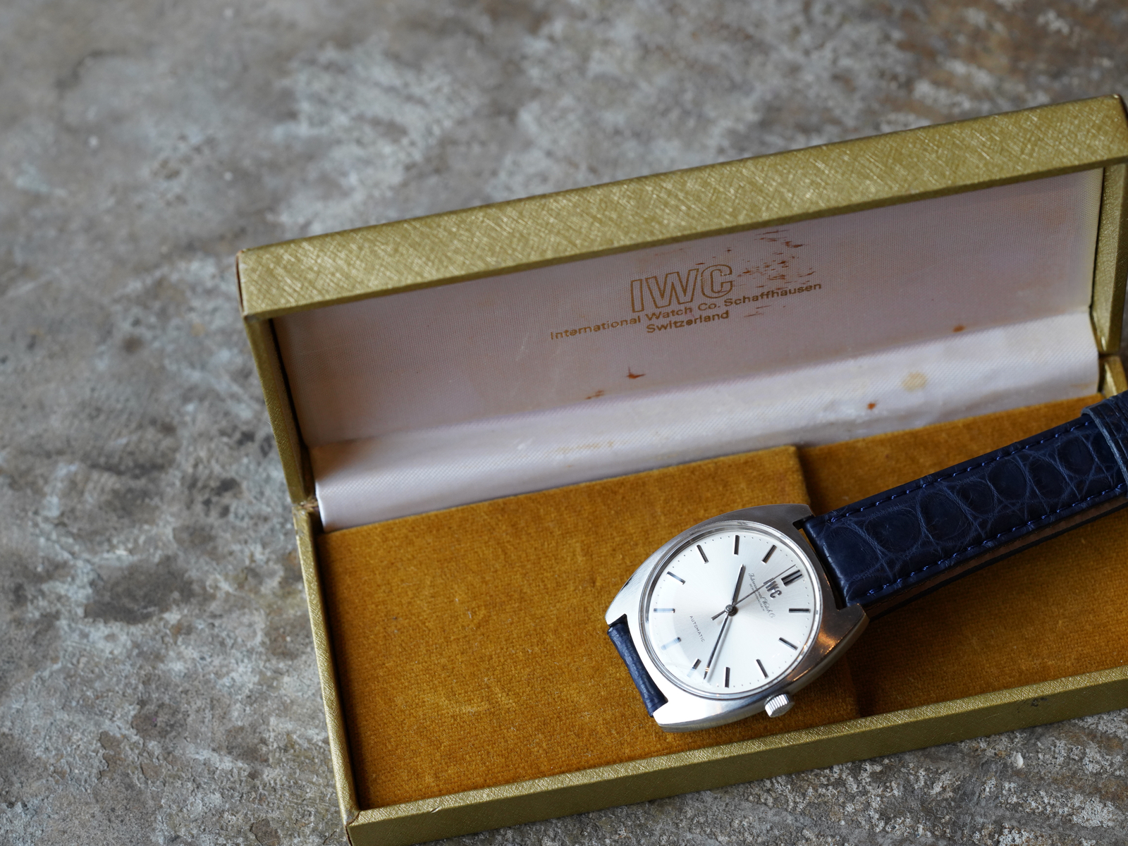 IWC/オールドインター/シャフハウゼン/シルバー/SS/ペラトン式