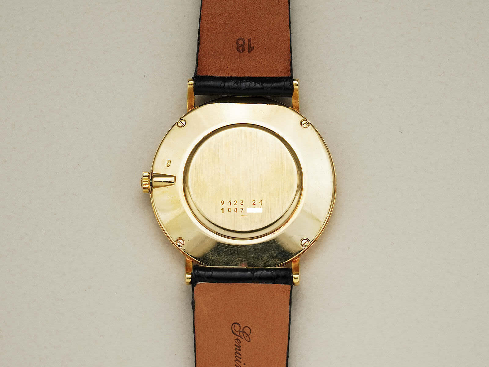 JAEGER-LECOULTRE ジャガールクルト ブラウン 革 19号 マスター ハイブリス アルティスティカ キャリバー 945 ウォッチ