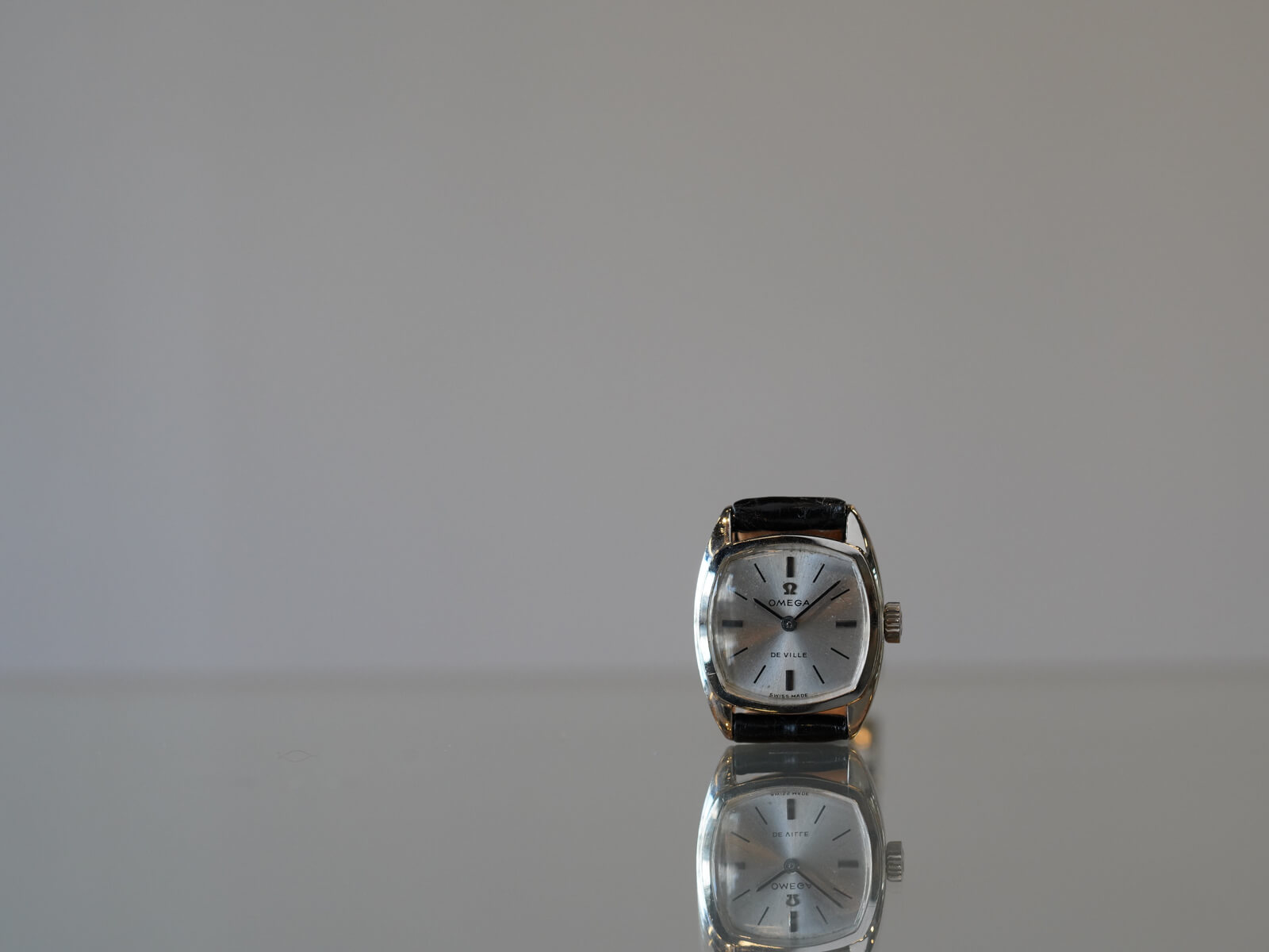 OMEGA DE VILLE シルバー アナログ 手巻き時計 OMEGA DE VILLE 手巻き時計 シルバー - メルカリ