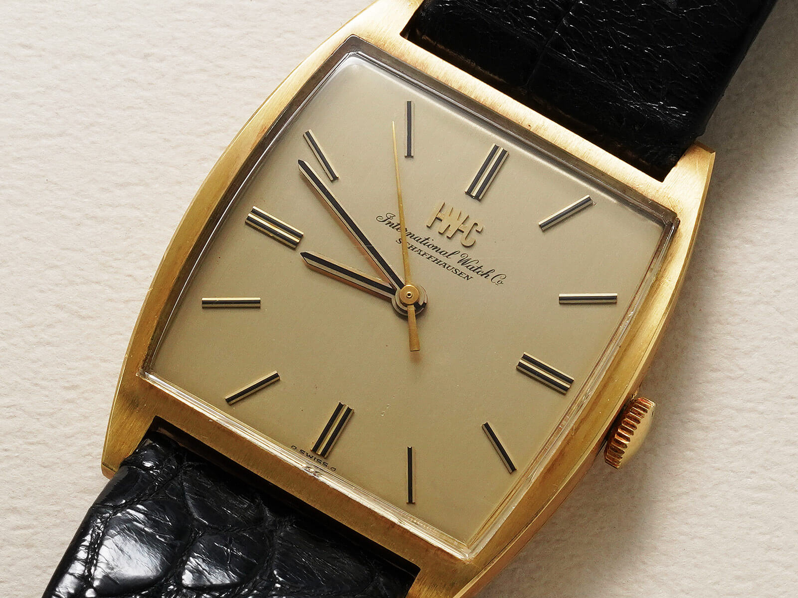 ラリアニです★IWC純正★サントーニ★アリゲーターベルト★茶色★イタリア製 中古)IWC インターナショナルウォッチカンパニー パイロット