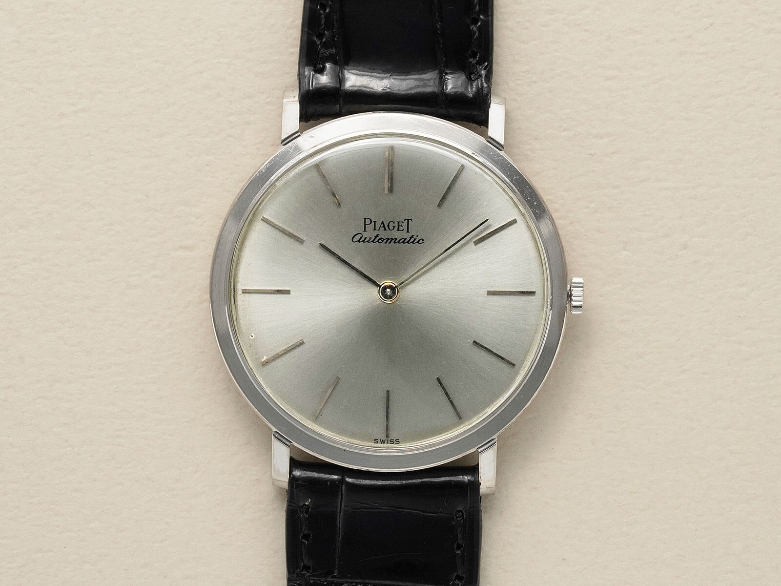 ピアジェ/ラウンドケース/シルバーダイヤル/Piaget/Round Case