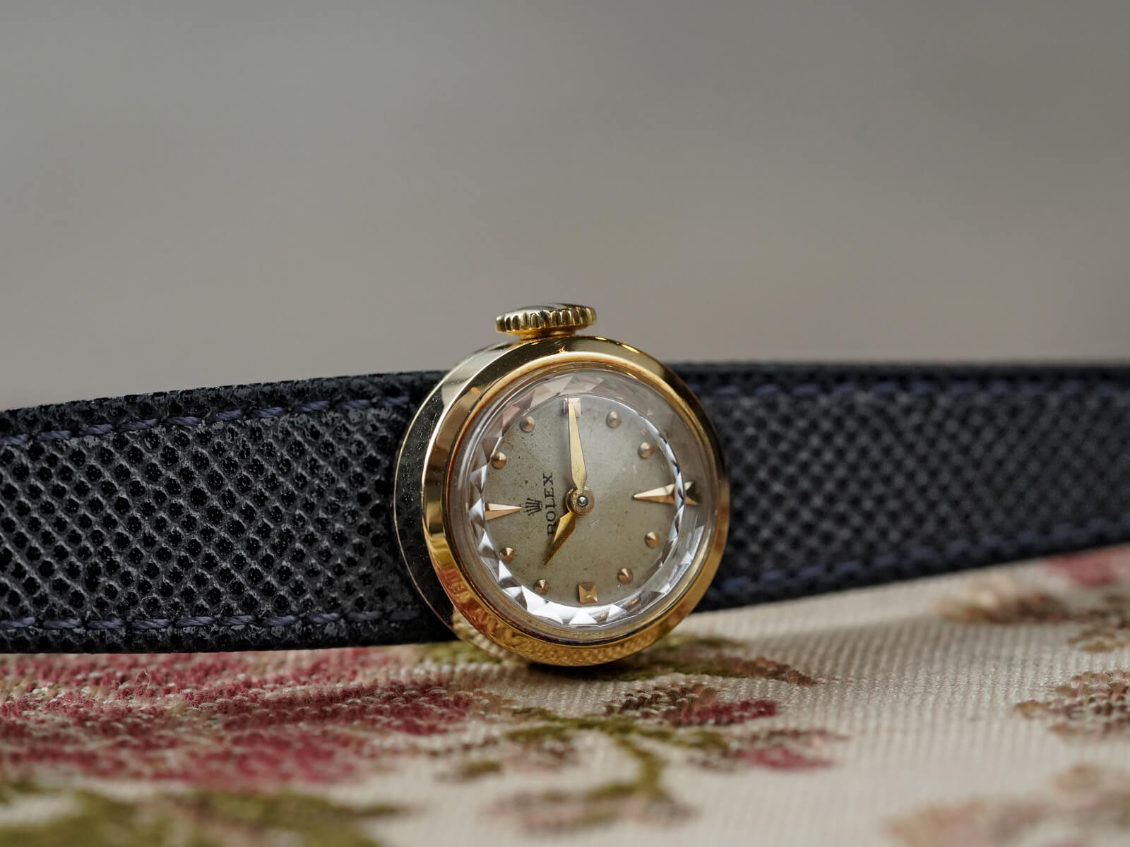 Rolex chameleon  ロレックスカメレオン　カットガラス ロレックス/カメレオン/バークケース/カットガラス/シルバー