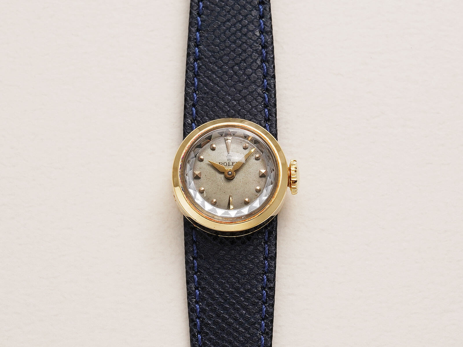Rolex chameleon  ロレックスカメレオン　カットガラス ロレックス/カメレオン/バークケース/カットガラス/シルバー