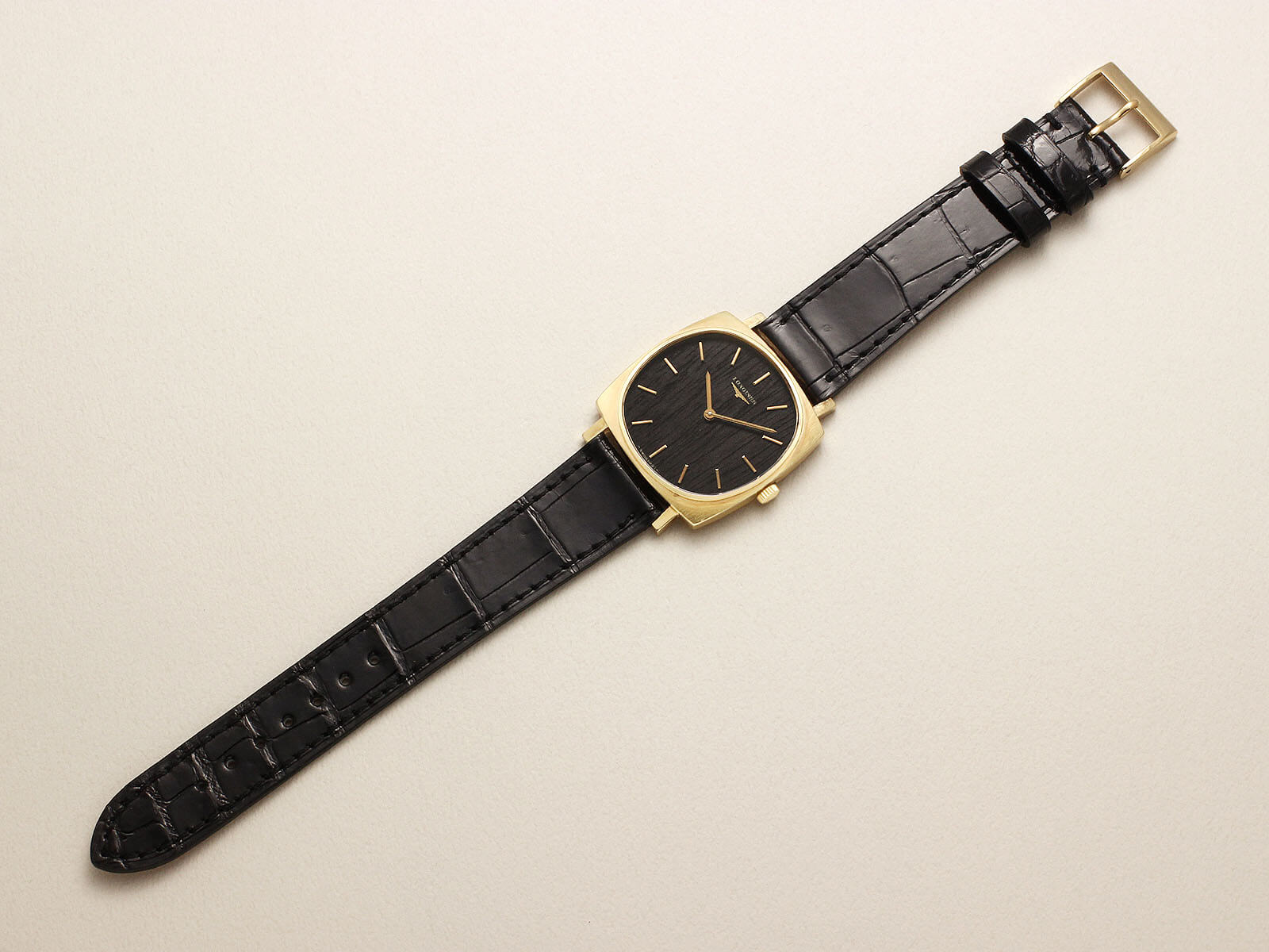 【専用ケース付き】 LONGINES L150.2　スクエア　ヴィンテージ Men's SWISS Vintage 1988 Watch LONGINES 