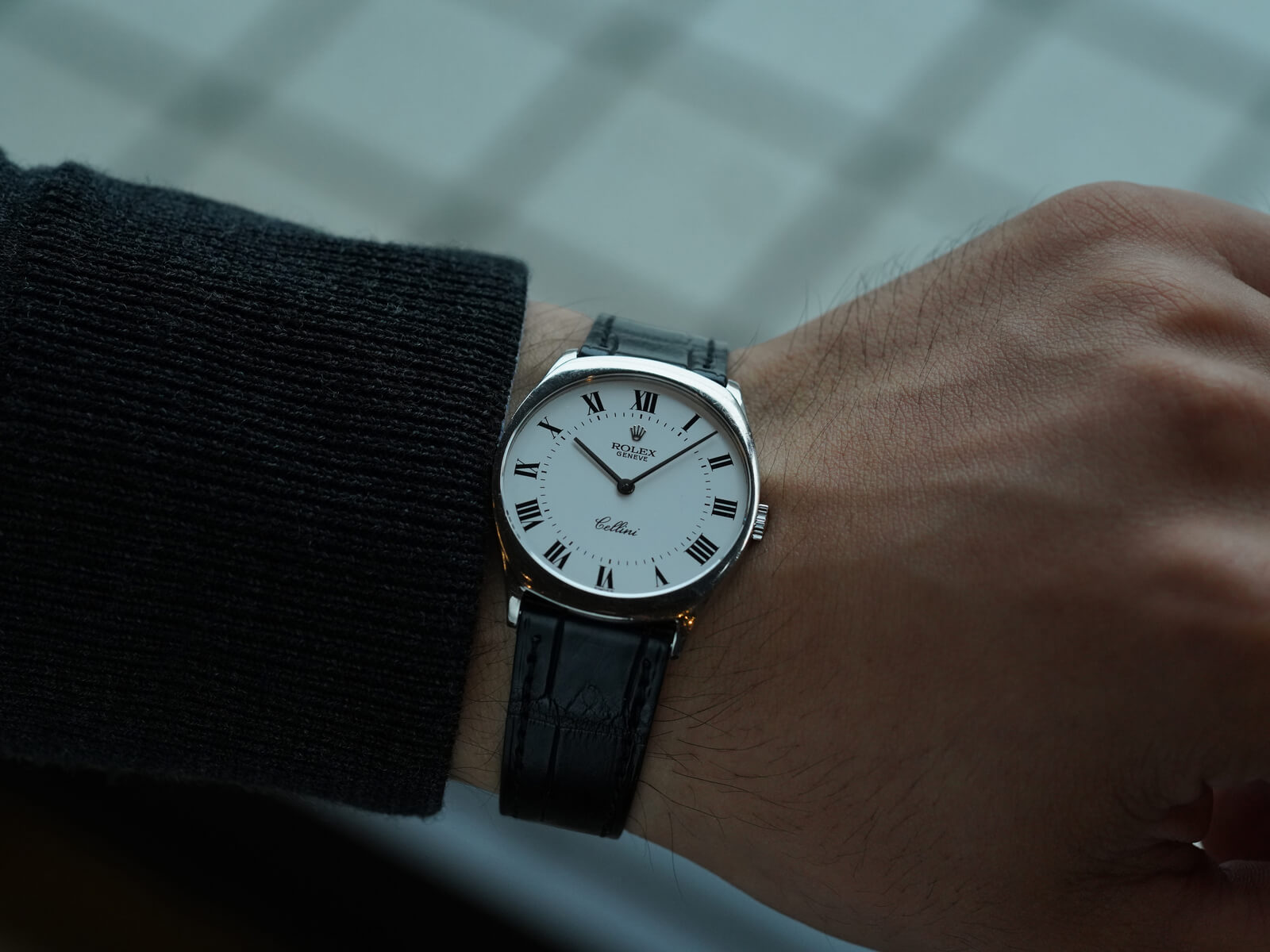 管理番号8802 ROLEX 時計　箱 クリーム色 チェリーニ ブランド時計＆ジュエリー 買取販売 リベロ / ロレックス