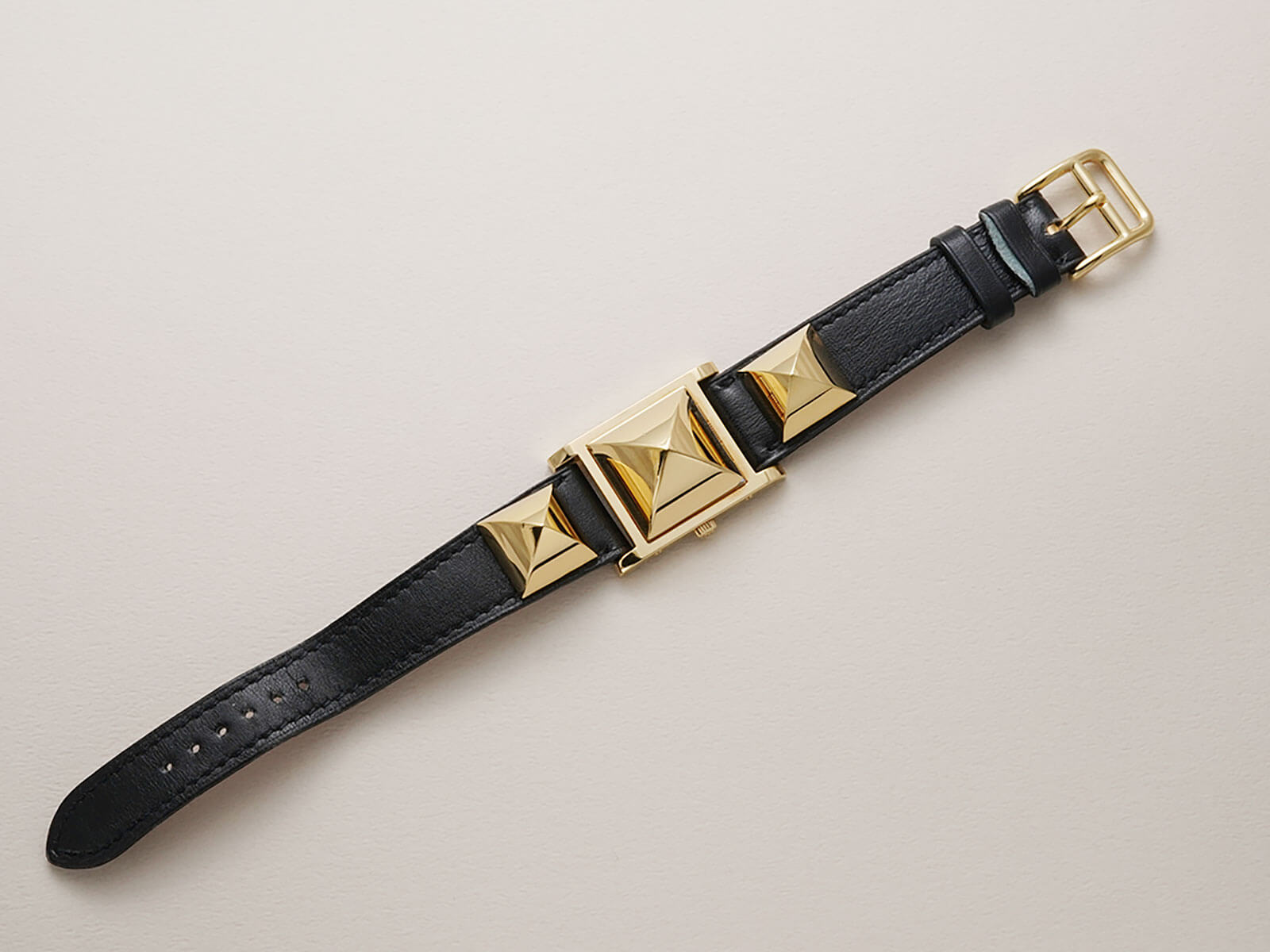 【大人気♪】HERMES メドール アルミカフ エルメス/メドール/ホワイトダイアル/Hermes/Medor/White Dial