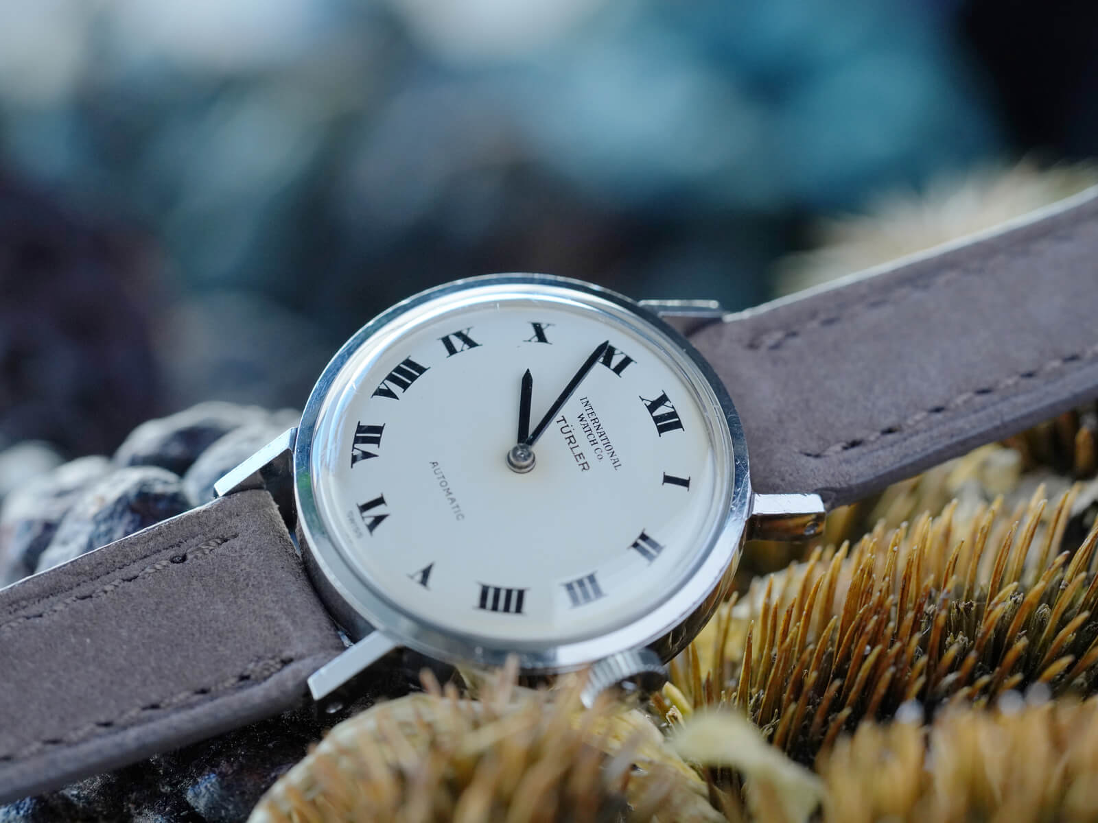 IWC/オールドインター/ラウンドケース/ホワイトローマンダイヤル
