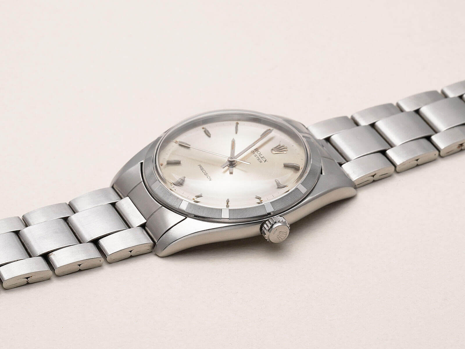 ROLEX ロレックスオイスタープレシジョン ロレックス/オイスタープレシジョン/マットブラックダイヤル