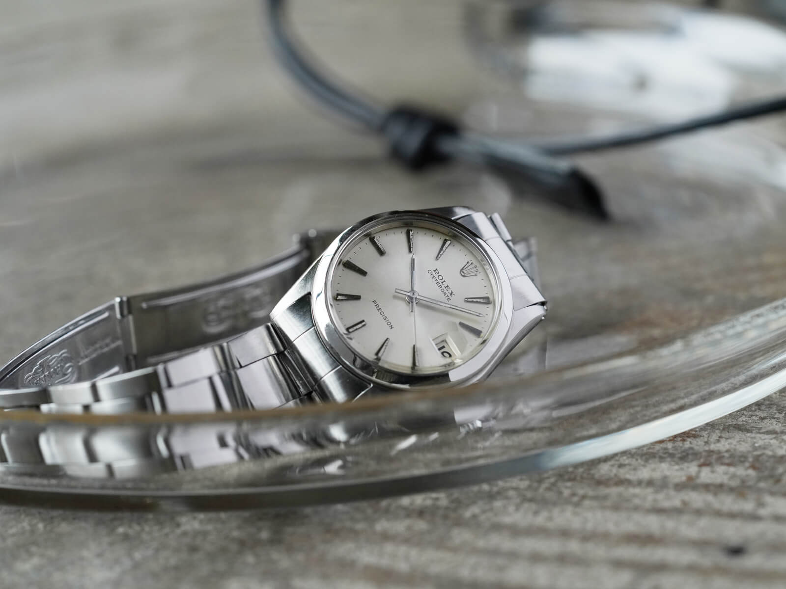 ロレックス時計 ロレックス/オイスターデイト/シルバーダイヤル/Rolex/Oyster