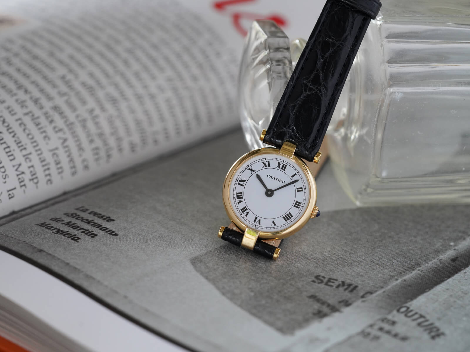 最終値下げ‼️Cartier ヴァンドームSM コンビ　OH済 パンテール ヴァンドーム SM コンビ 1ロウ ダイヤ | CARTIER