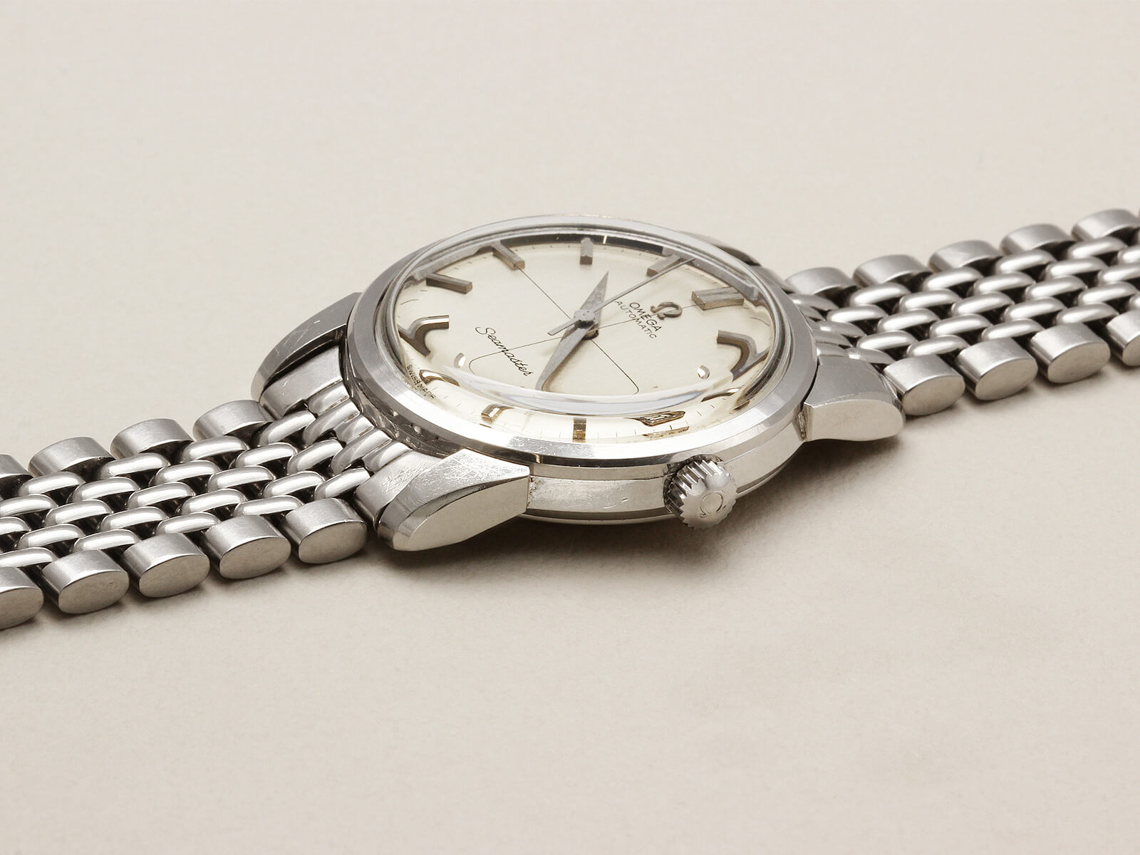 アンティーク　◼️ クロス OMEGA 60s シーマスター Geneve 希少 クロスライン