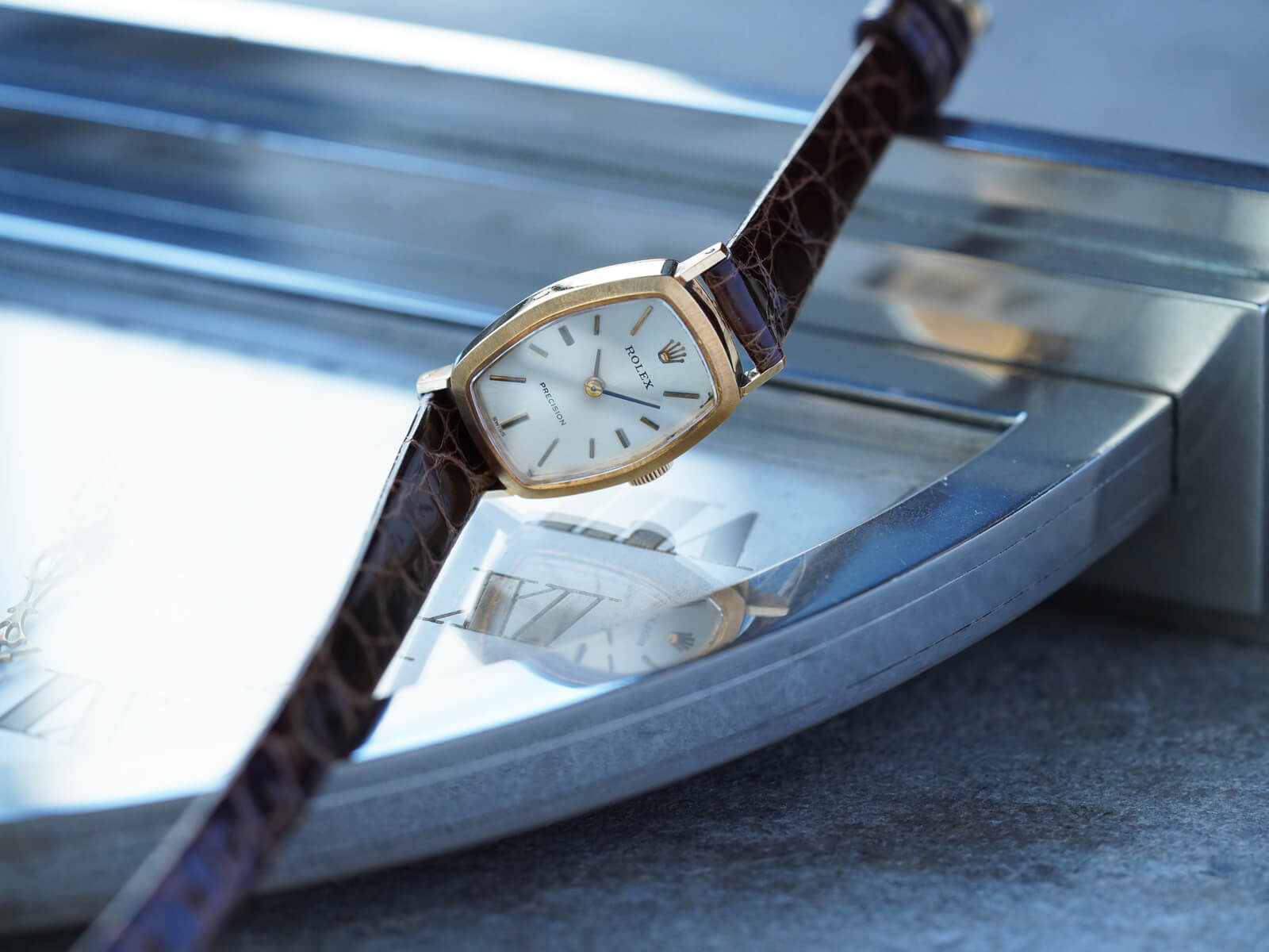 ROLEX ケース ロレックス オイスター バイセロイケース 9金無垢 1930年代製